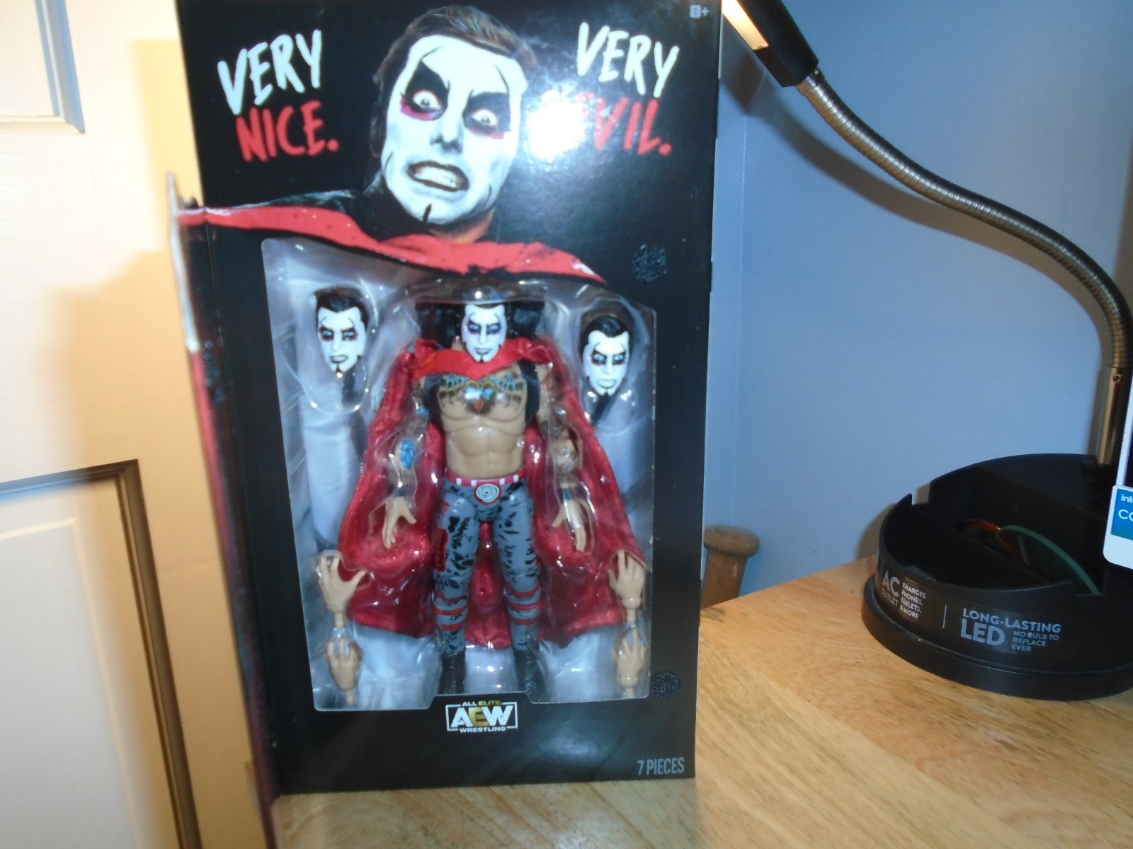 AEW “Danhausen: Very Nice Very Evil” Ringside Collectibles EXCLUSIVE By Jazwares AEW “Danhausen: Very Nice Very Evil” Ringside Collectibles EXCLUSIVE By Jazwares
