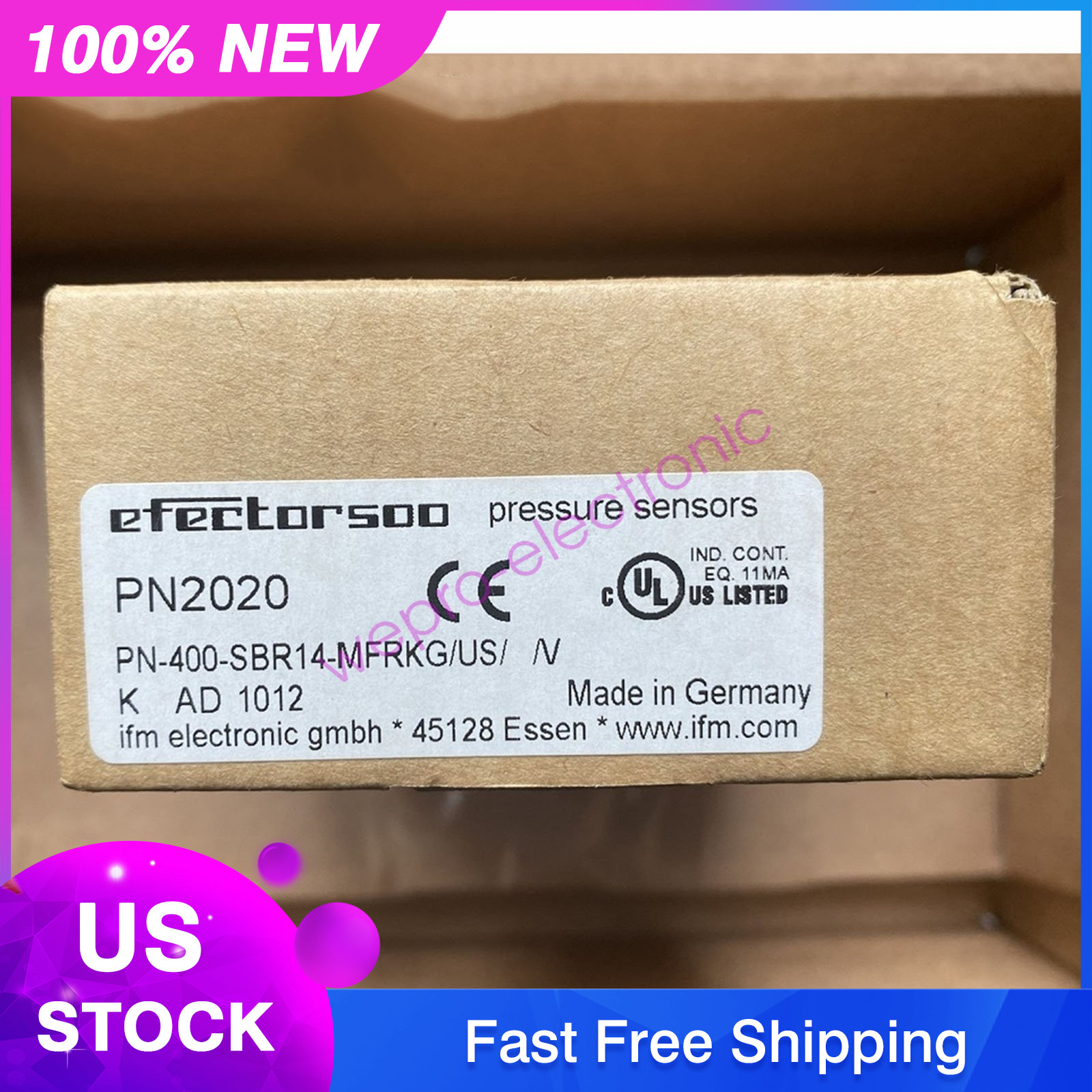 1PCS New IFM PN2020 pressure sensor In Box #QW