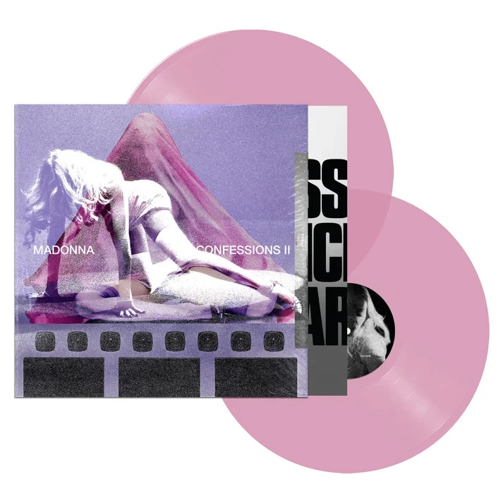 MADONNA Confessions II 2 DELUXE PREMIUM PACKAGING Limited Edition PINK Vinyl 2LP