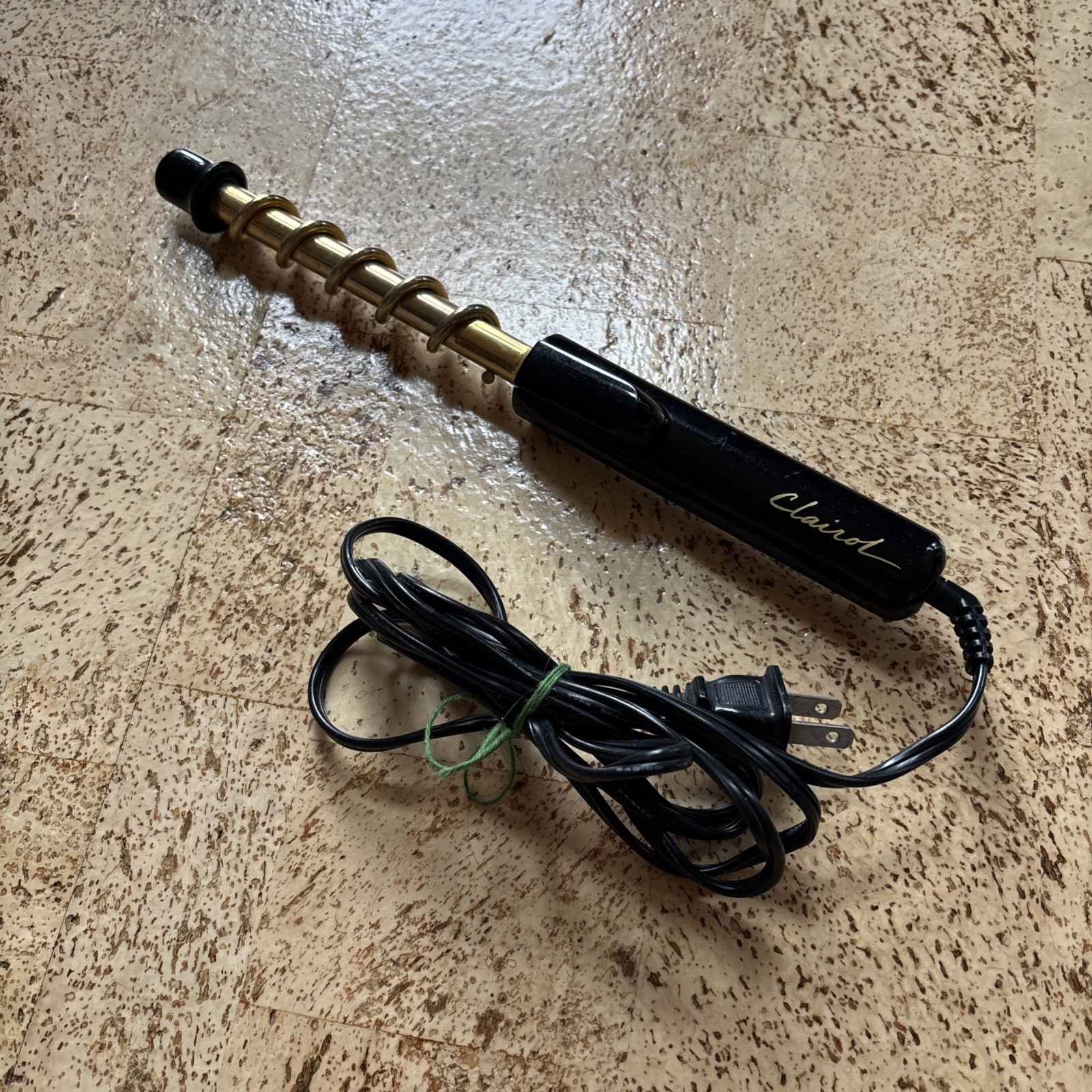 Vintage 80’s Spiral Curling Iron Crazy Swirl By Clairol C-700 