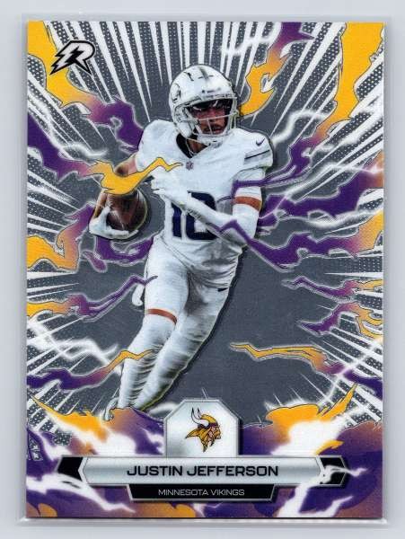 2026 Justin Jefferson Resurgence #65 Minnesota Vikings Football Topps NM 2026 Justin Jefferson Resurgence #65 Minnesota Vikings Football Topps NM