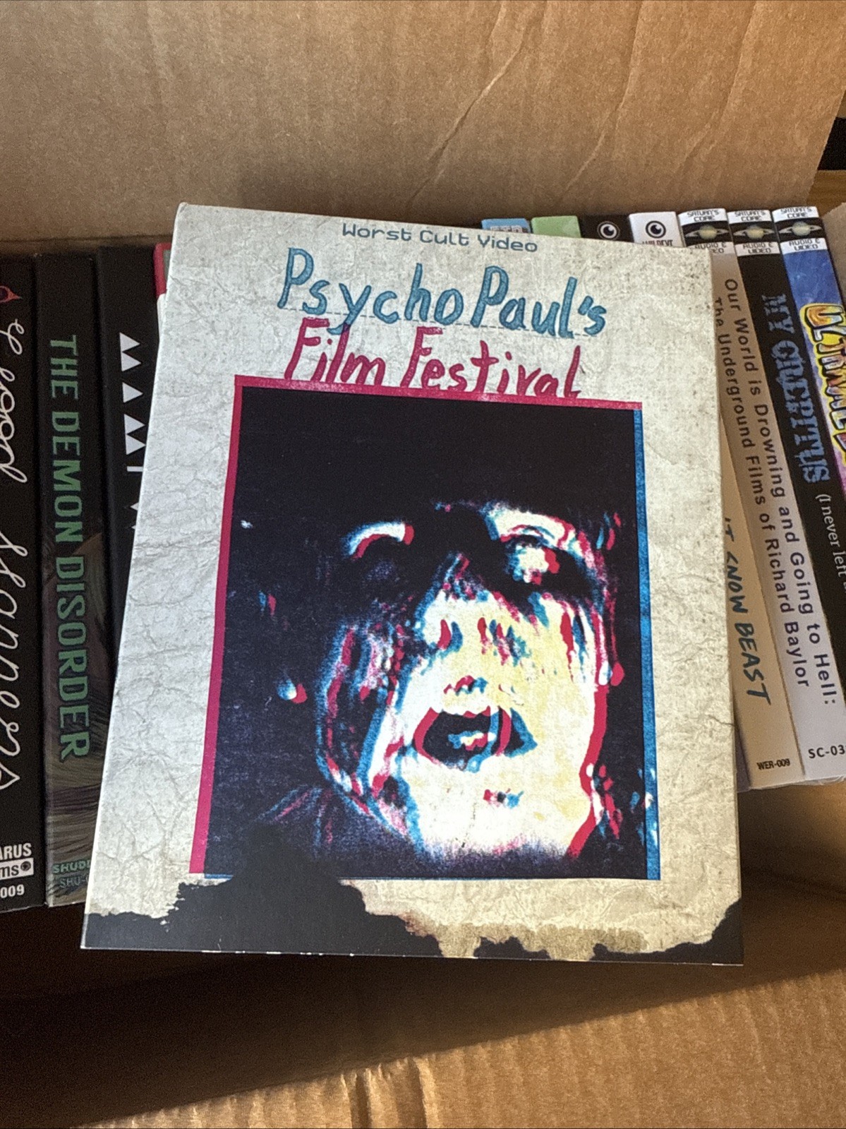 Psycho Paul\'s Film Festival (Blu-ray) VHShitfest Incl Vinegar Syndrome Slipcover Psycho Paul\'s Film Festival (Blu-ray) VHShitfest Incl Vinegar Syndrome Slipcover