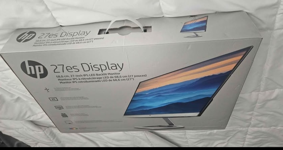 HP 27es 27-Inch HDMI  Ultra Slim Display Full HD 1920 x 1080 Monitor