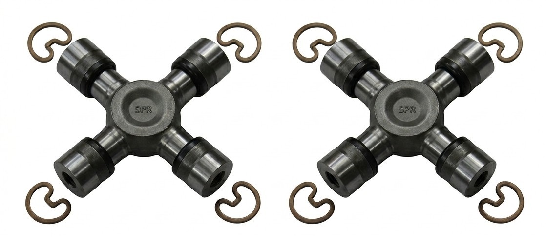 NEW PAIR Genuine OEM Dana Spicer SPL55X 1480 Universal U Joint Set Driveshaft NEW PAIR Genuine OEM Dana Spicer SPL55X 1480 Universal U Joint Set Driveshaft