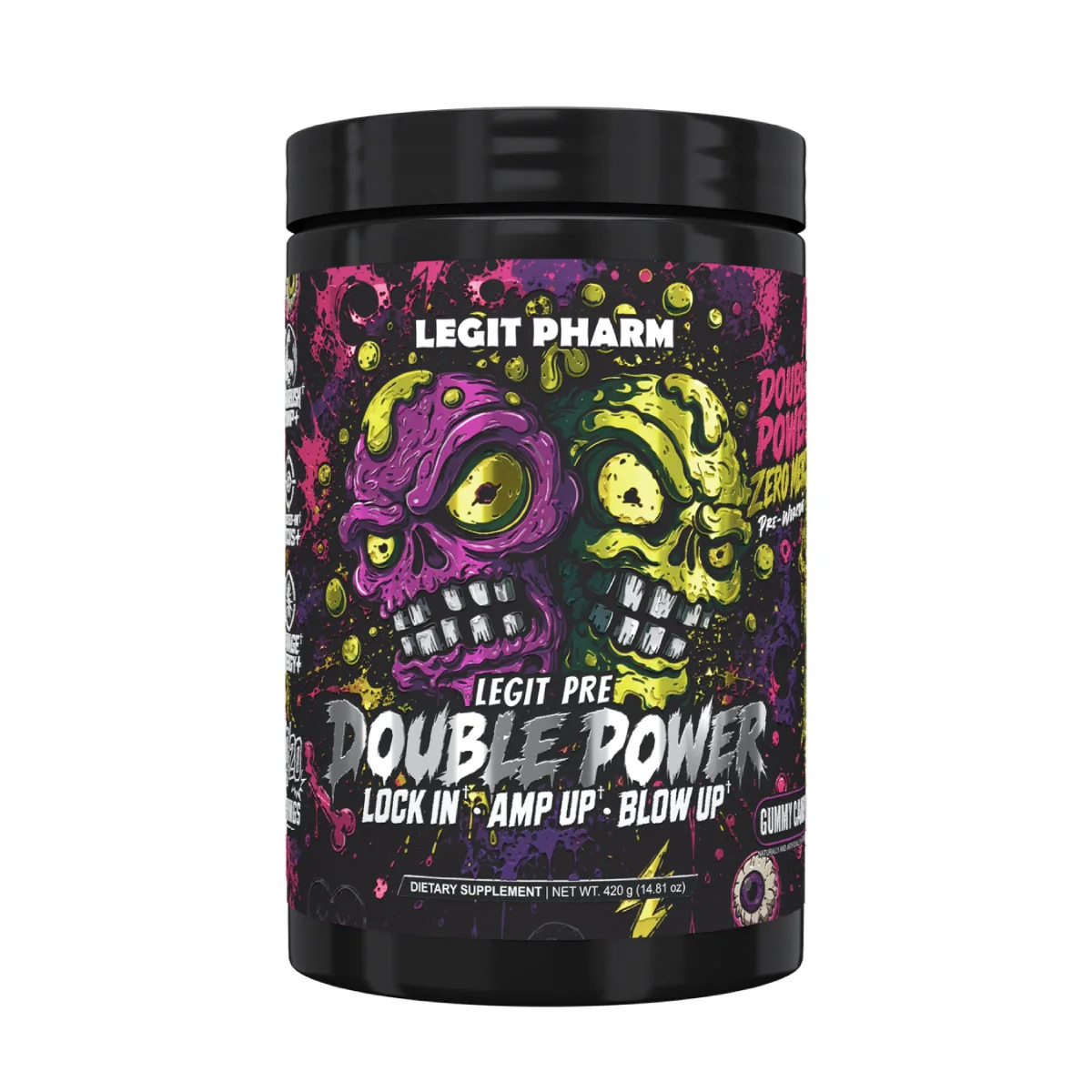 Legit Pharm Double Power High Stim Pre Workout Legit Pharm Double Power High Stim Pre Workout