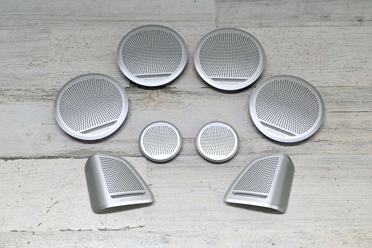 14-19 BMW F15 F16 F85 F86 X5 X6 Bang & Olufsen Speaker Trim Grille Cover Set OEM