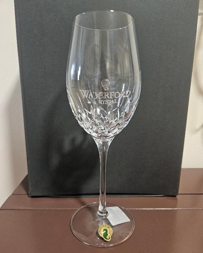 Waterford Lismore Essence White Wine Goblet Set (Pair) - Brand New