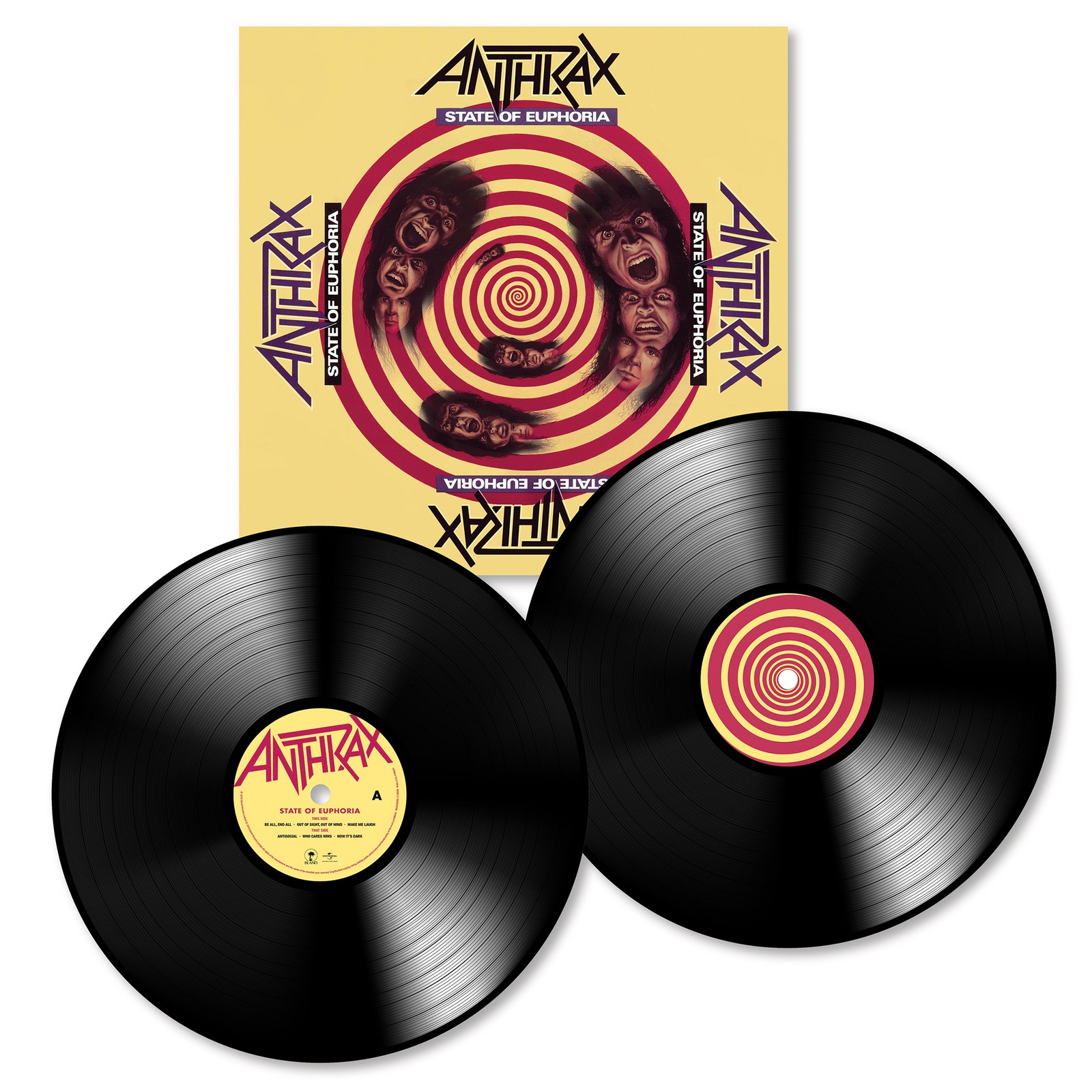 Anthrax State of Euphoria (Vinyl) 30th Anniversary  12\