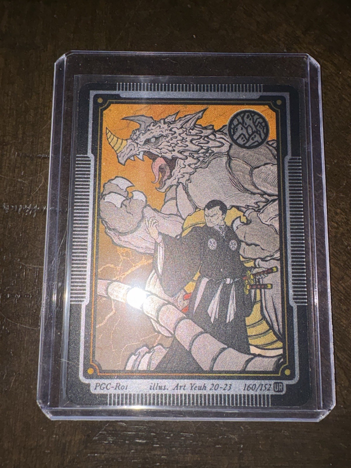 GIOVANNI’S RHYDON 160/152 - Pokai Gaku NM Pokémon Fan Made Card By Art Yeuh GIOVANNI’S RHYDON 160/152 - Pokai Gaku NM Pokémon Fan Made Card By Art Yeuh