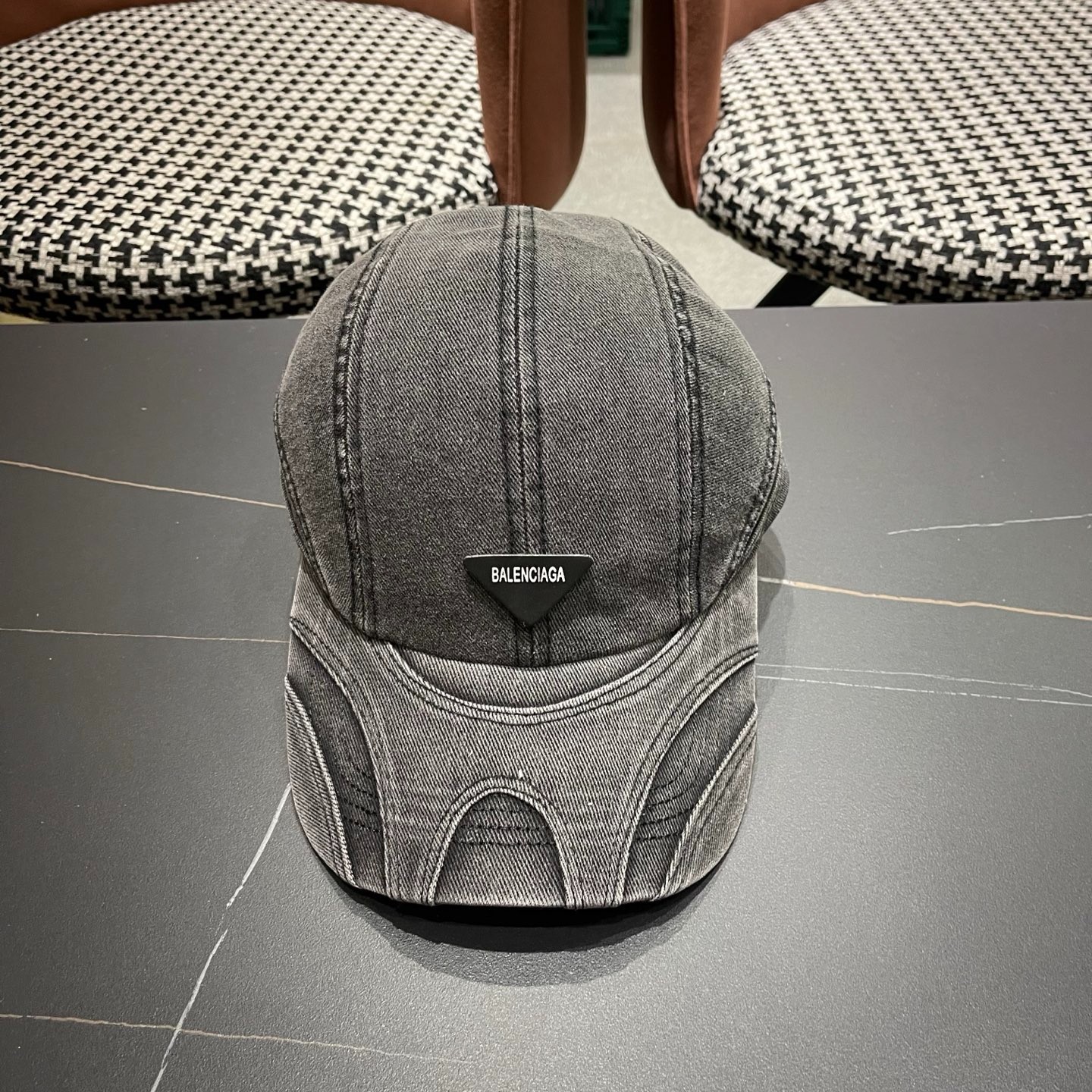 Balenciaga Distressed Unisex Baseball Cap