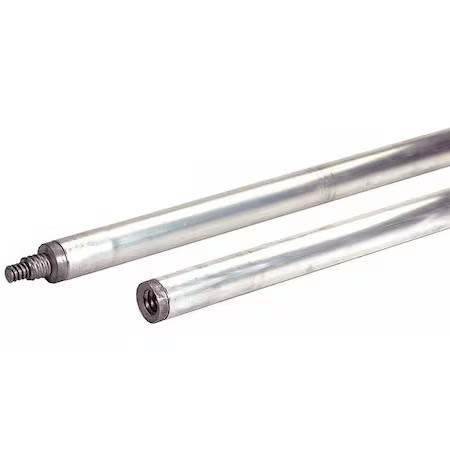Marshalltown B5 72 Threaded Handle, 1-3/4 X 72 In, Aluminum