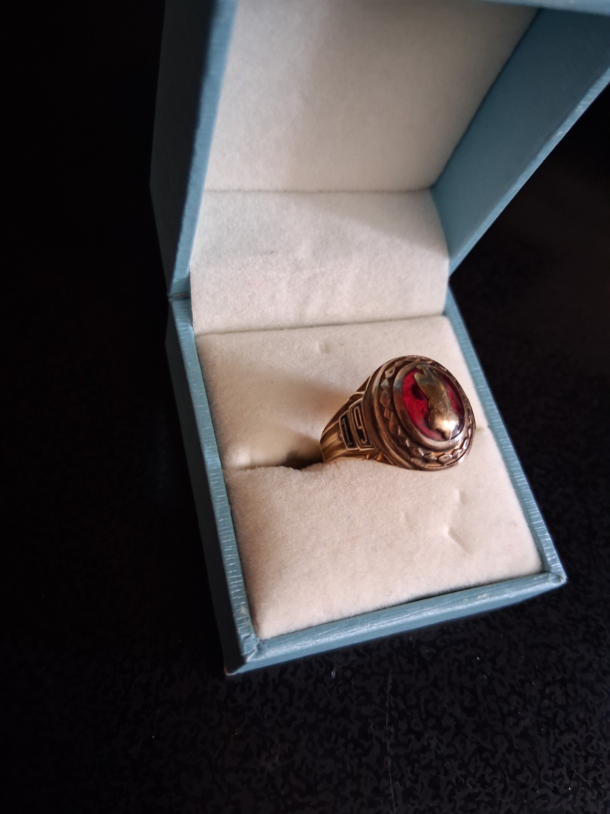 Vintage 1955 10k Gold Class Ring Women’s Ring 6.2 grams