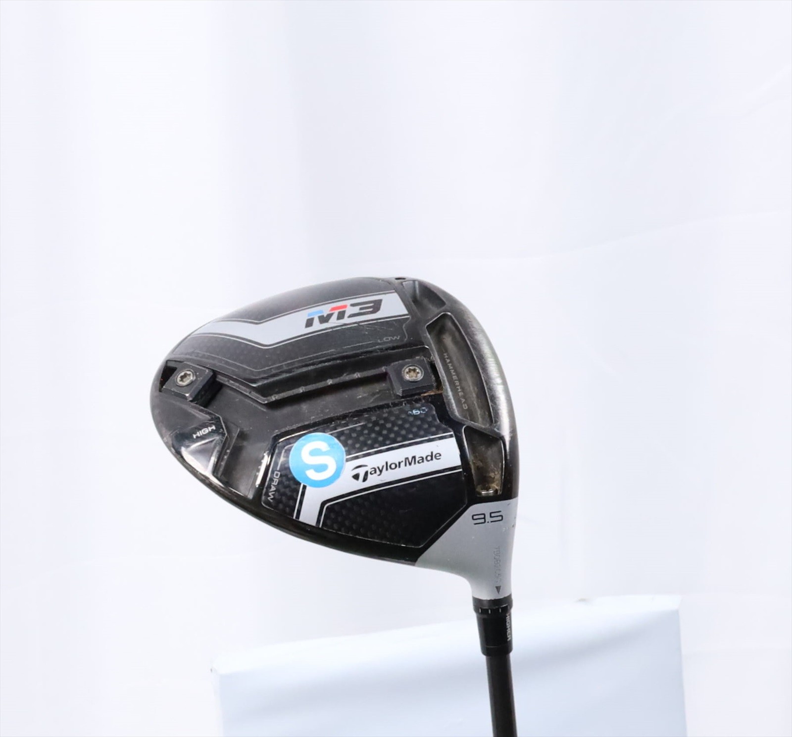Taylormade M3 9.5° Driver Stiff Flex Mitsubishi Diamana D+ White 70 3942938 Good Taylormade M3 9.5° Driver Stiff Flex Mitsubishi Diamana D+ White 70 3942938 Good