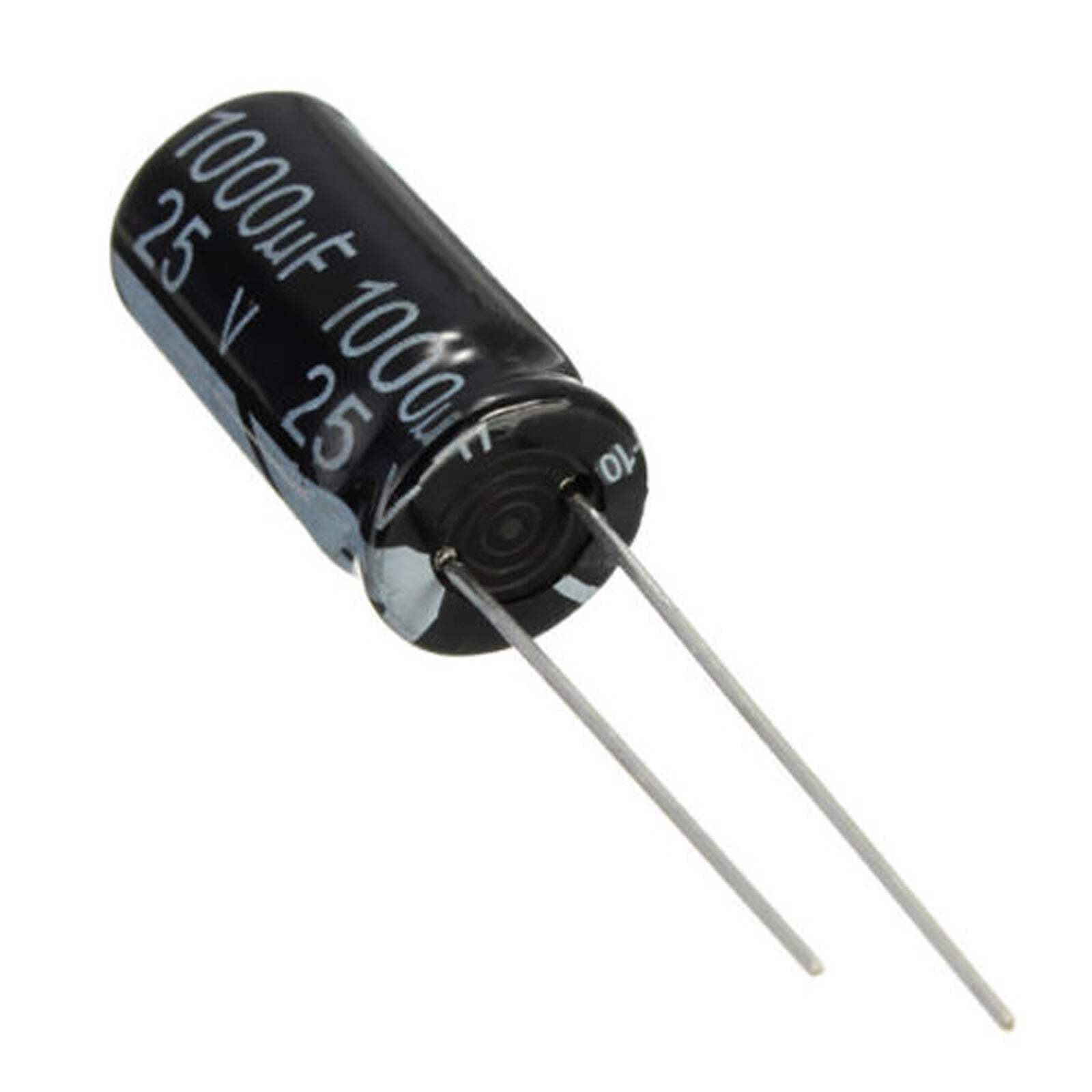 5pcs 1000uF 25V CD110 Radial Electrolytic Capacitors