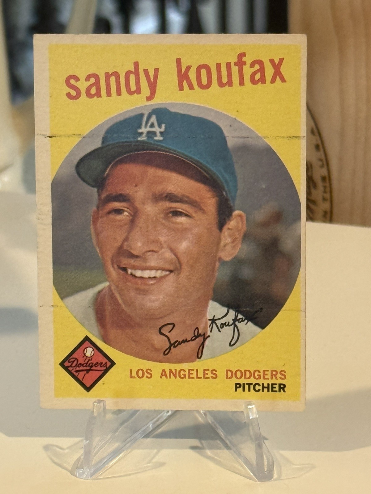 1959 Topps Sandy Koufax #163 