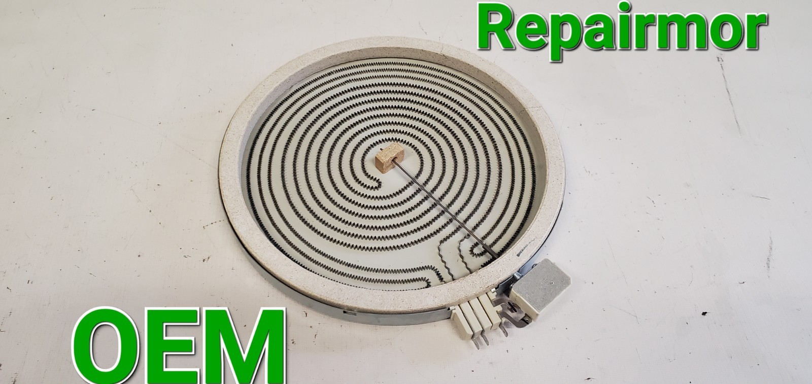 WB30X47328 OEM Genuine GE Range Oven 12 Inch Surface Dual Radiant Element Assy
