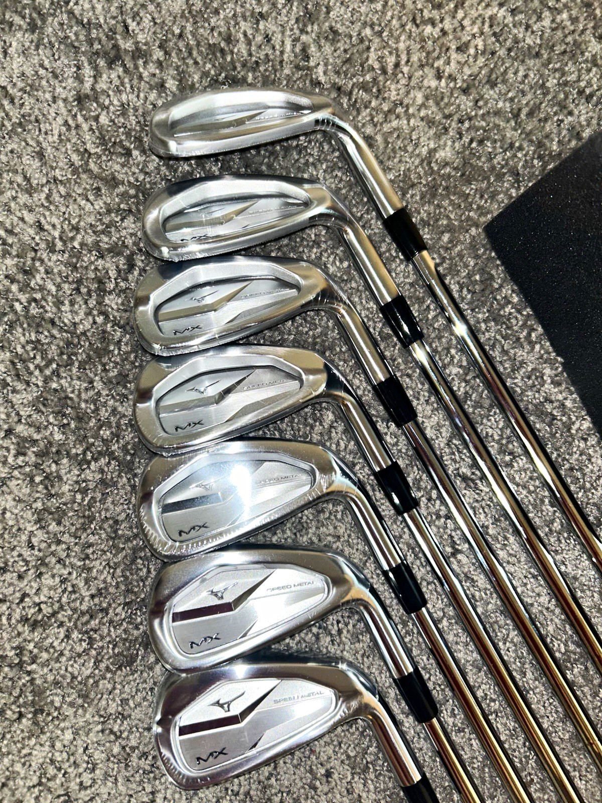 2025 MIZUNO MX SPEED METAL IRON SET 5-PW,GW  /  KBS MAX 80 STIFF FLEX STEEL