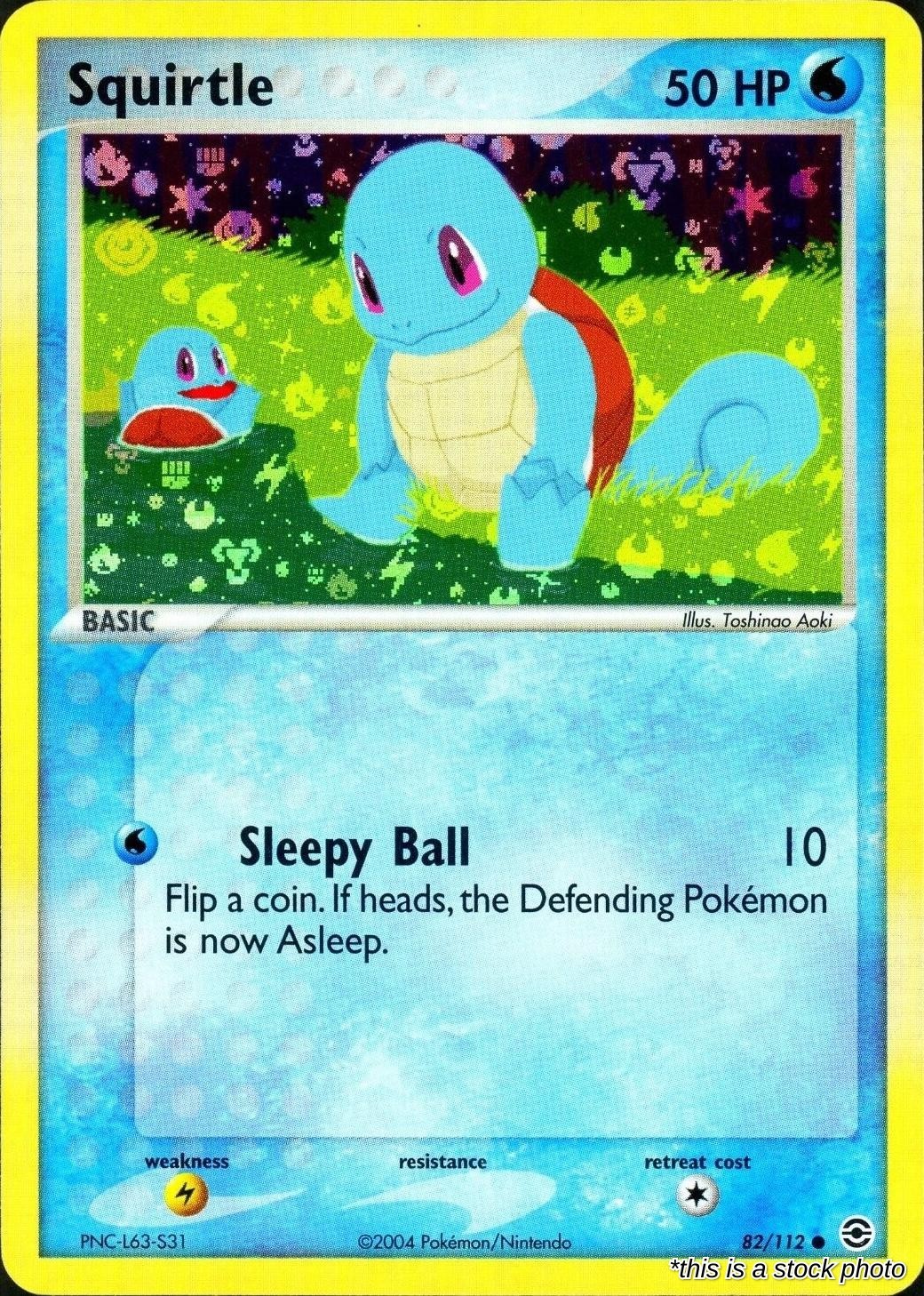 Squirtle [RG - 82/112] Reverse Holofoil LP