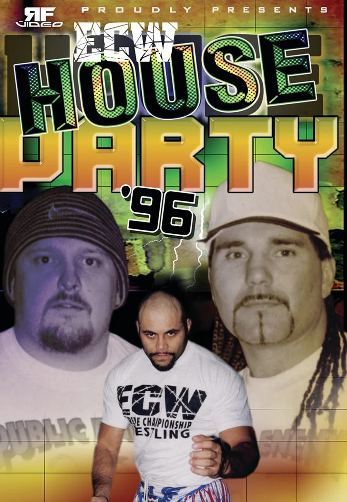 ECW House Party 1996 WWE WWF WCW AEW Mick Foley NWO Terry Funk RVD Sandman Sabu ECW House Party 1996 WWE WWF WCW AEW Mick Foley NWO Terry Funk RVD Sandman Sabu