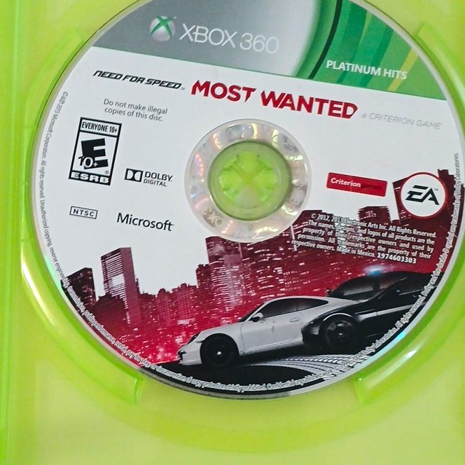 EA Need for Speed Most Wanted Platinum Hits Xbox 360 Online Multiplayer EA Need for Speed Most Wanted Platinum Hits Xbox 360 Online Multiplayer
