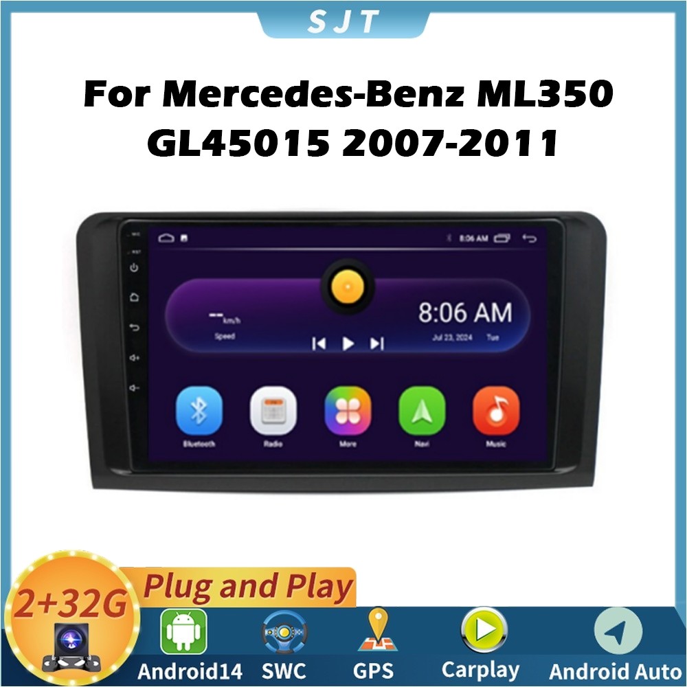 For Mercedes-Benz ML350 GL45015 2007-2011 Autoradios Multimedia Players Carplay For Mercedes-Benz ML350 GL45015 2007-2011 Autoradios Multimedia Players Carplay
