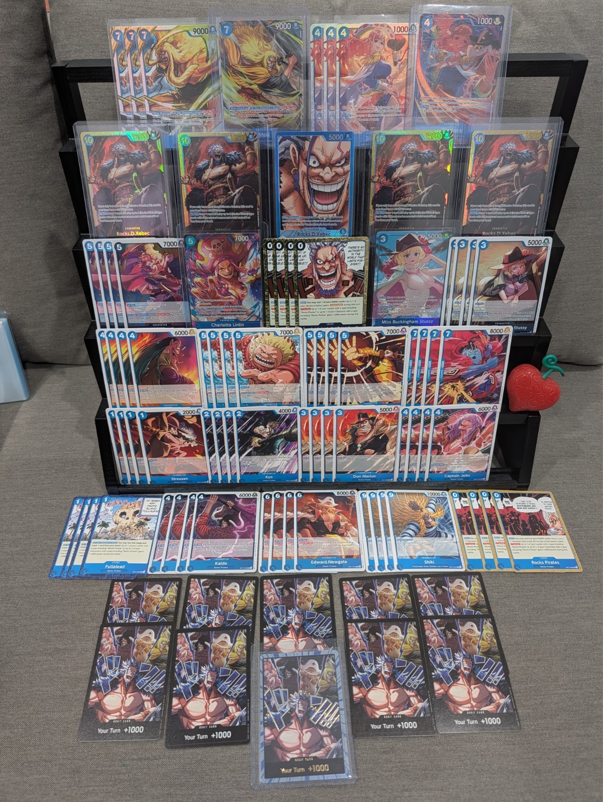 One Piece TCG Blue Rocks.D.Xebec From OP17 Competitive Deck Build Near Mint