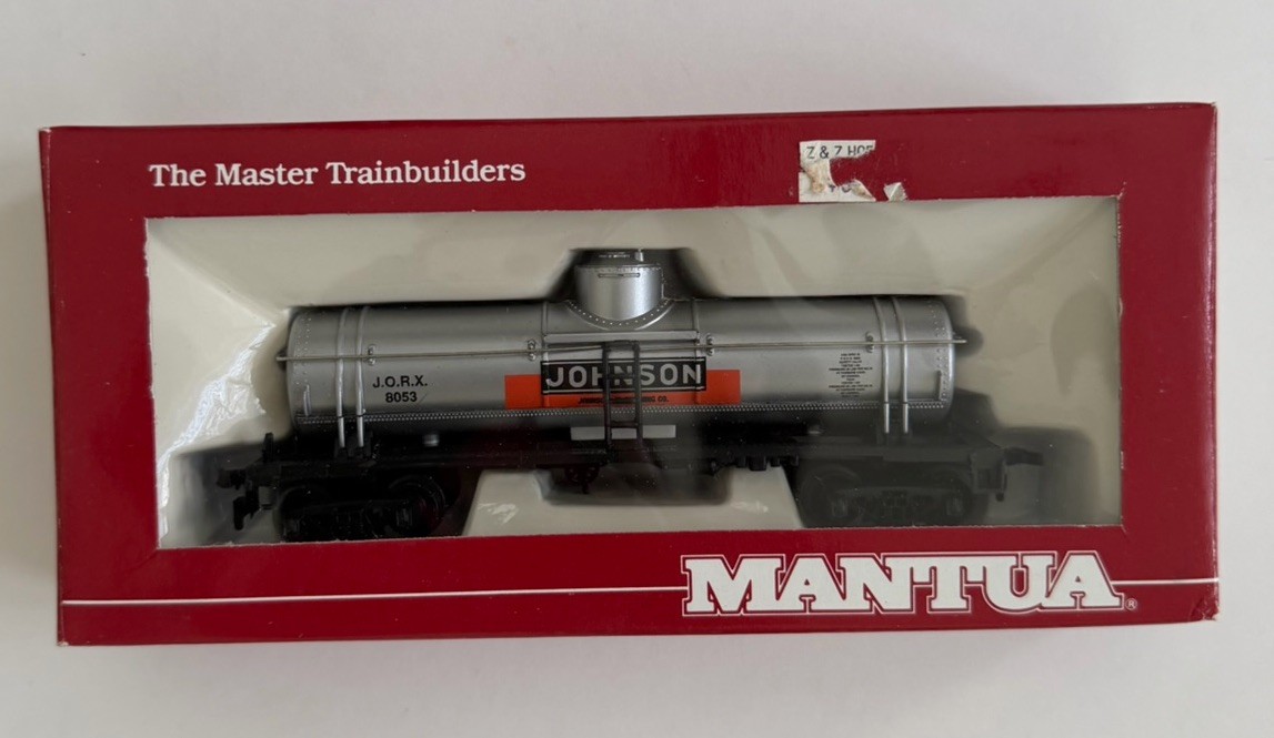 VTG HO Gauge Mantua 732-166 HEAVY 36\' TANK CAR JOHNSON REFINING TANK