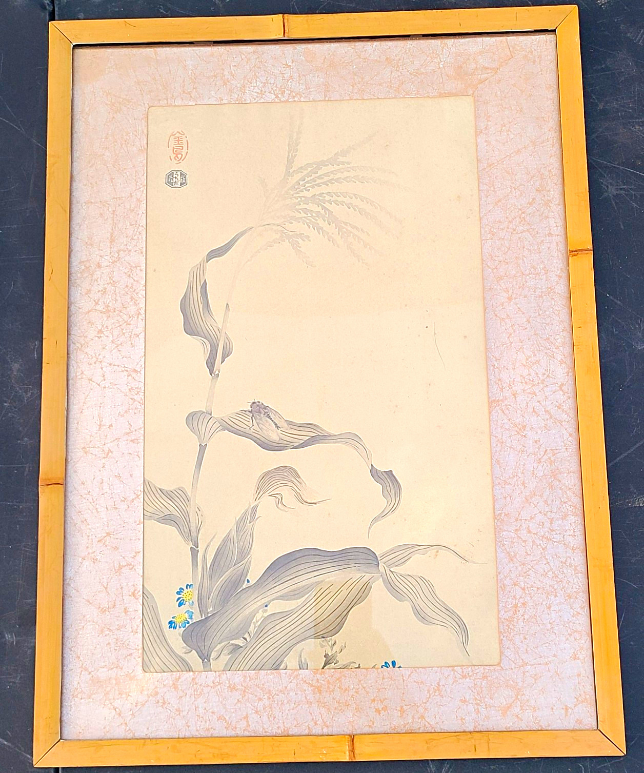 Vintage Japanese Uchida Woodblock printo
