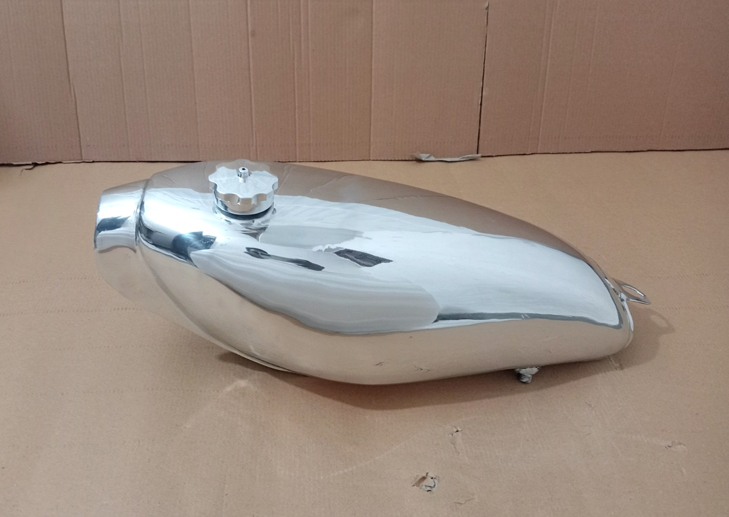 Suzuki RL250 Exacta 1974 Aluminium Polish Fuel Gas Petrol Tank +Cap |Fit For