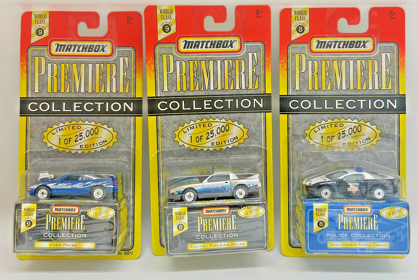 🔥🔥MATCHBOX PREMIERE COLLECTION WORLD CLASS LOT OF 3 LIMITED 1 OF 25,000🔥🔥
