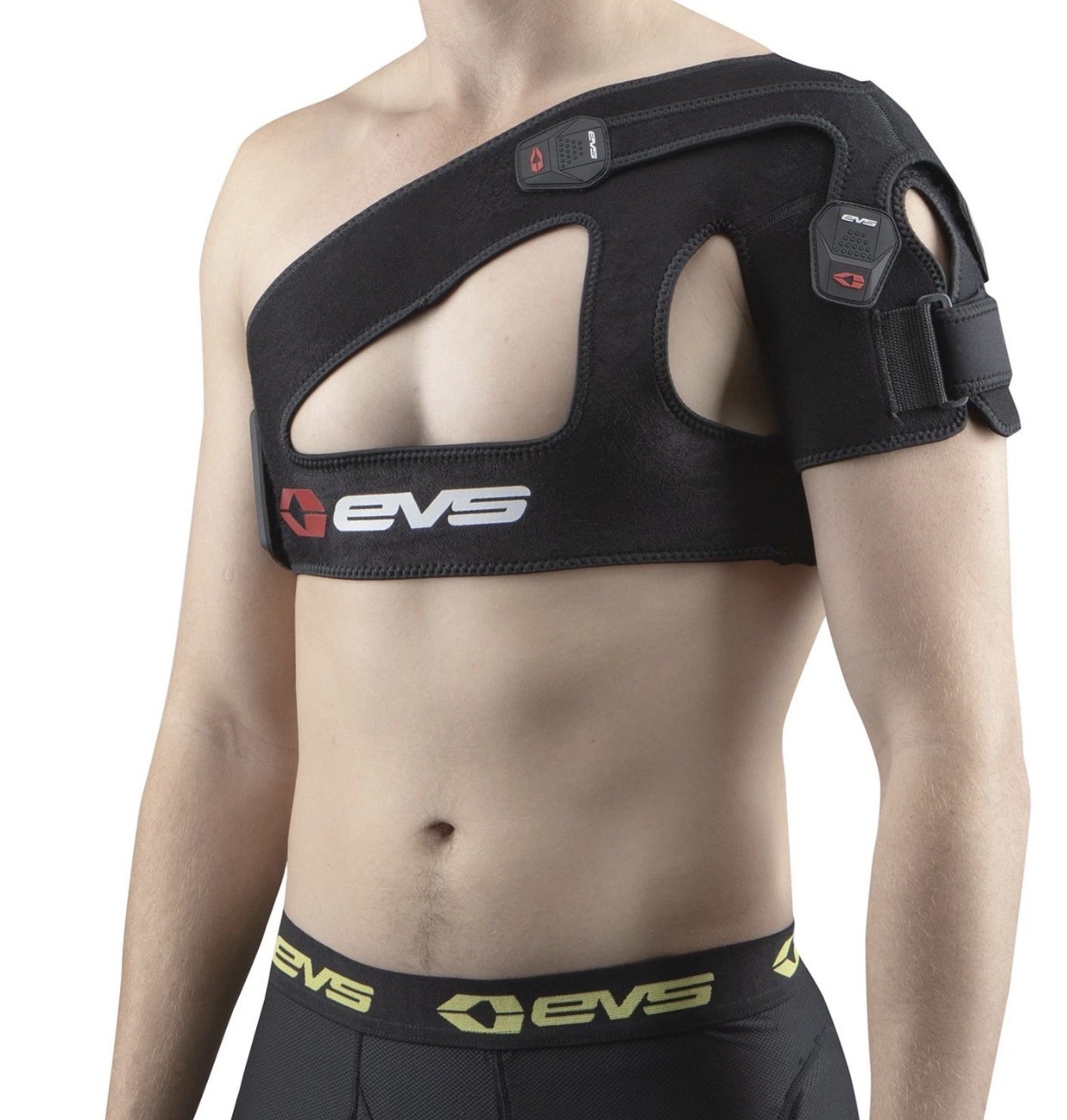 EVS Sports SB03BK-XXL SB03 Shoulder Brace XXL, Black left/right