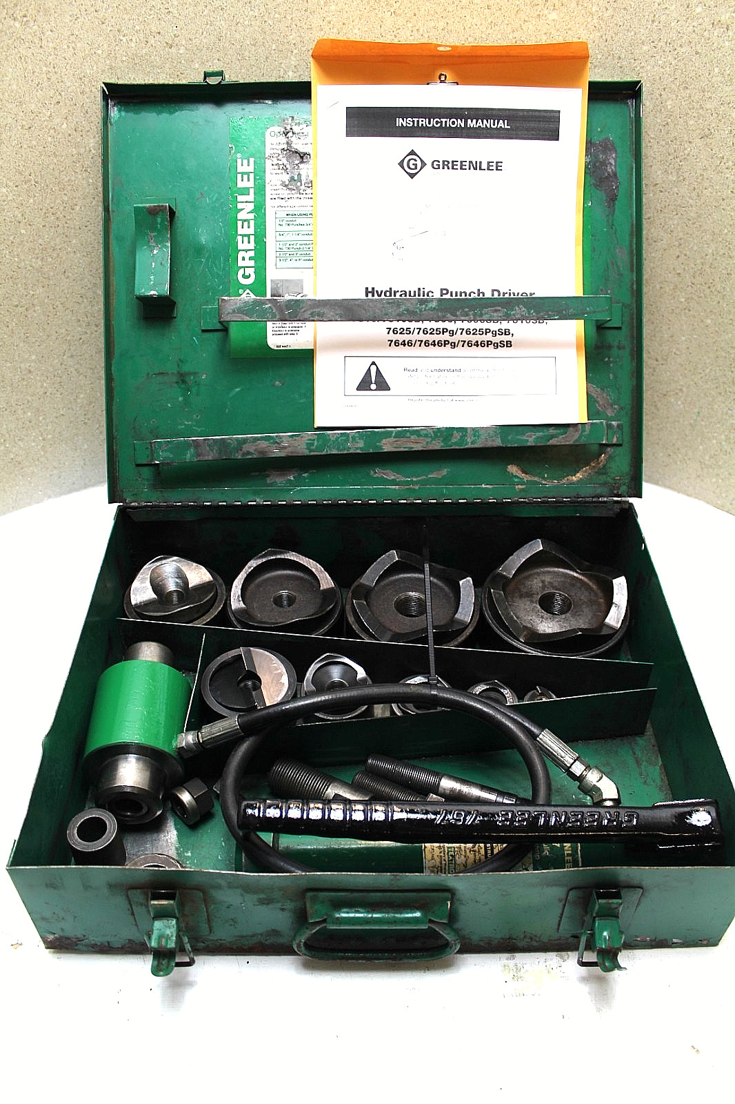 GREENLEE 7310SB Slug Buster KO Punch Set 1/2