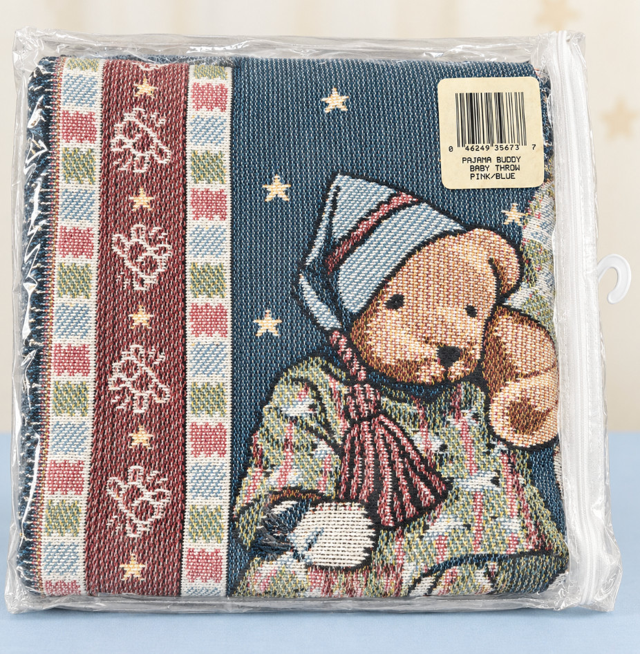 Muffy VanderBear Throw Blanket NIB