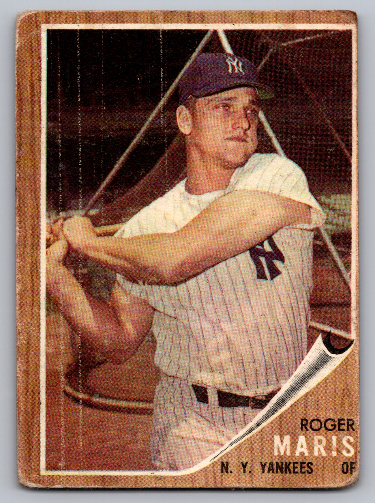 1962 TOPPS #1 ROGER MARIS NEW YORK YANKEES