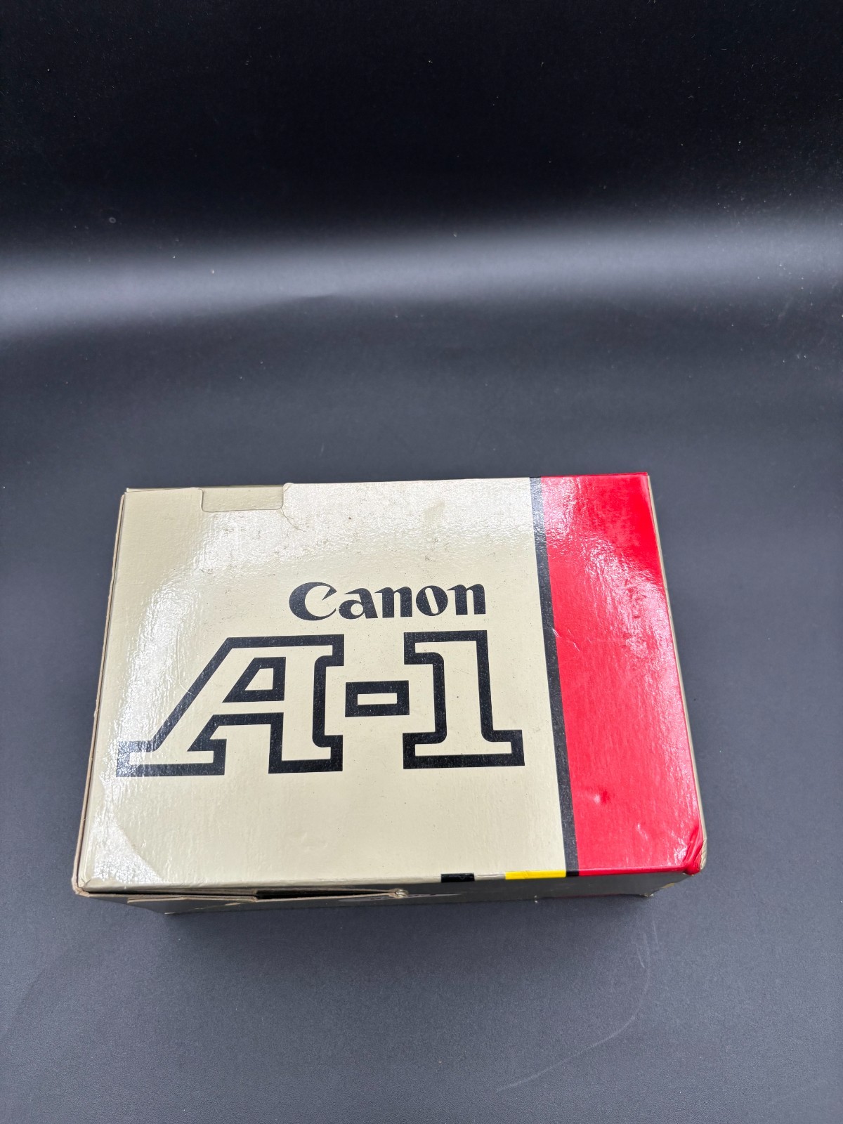 Canon A-1 35mm SLR Film Camera Body Black Original Box Styrofoam Vintage Canon A-1 35mm SLR Film Camera Body Black Original Box Styrofoam Vintage