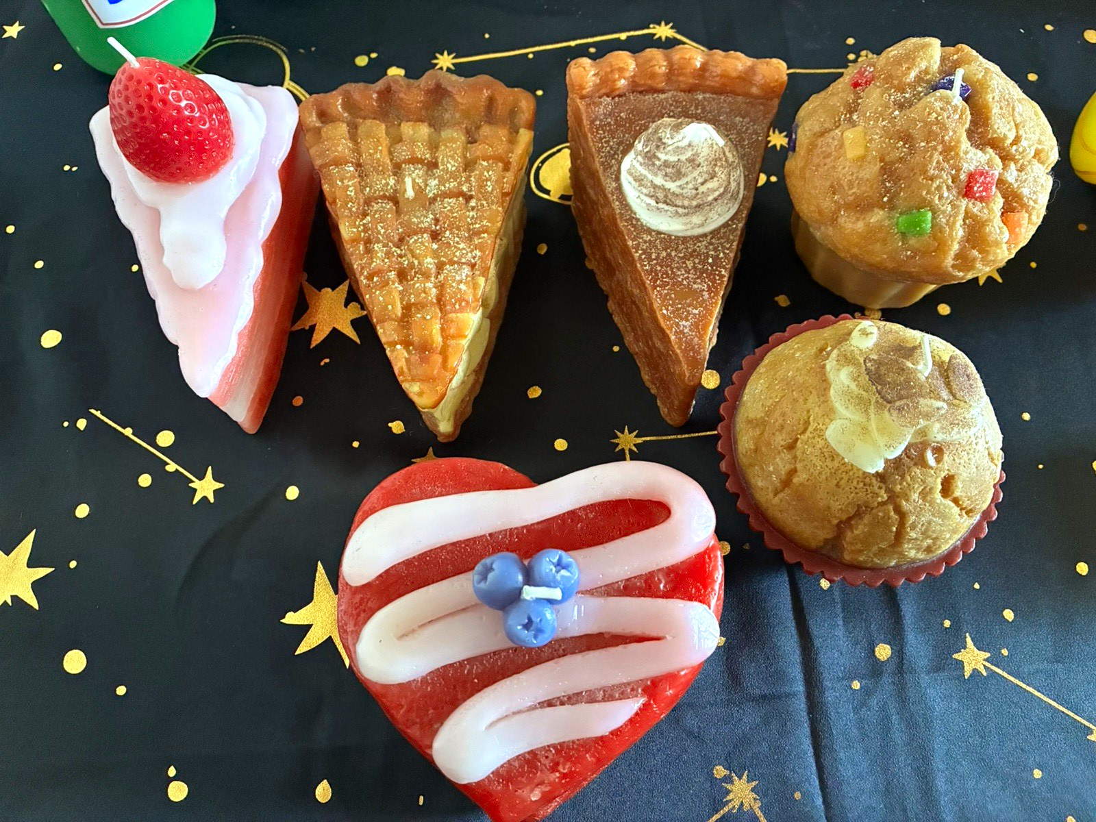 Assorted Display Dessert Set Fake Food Samples Cakes Pies Cupcakes Cookies
