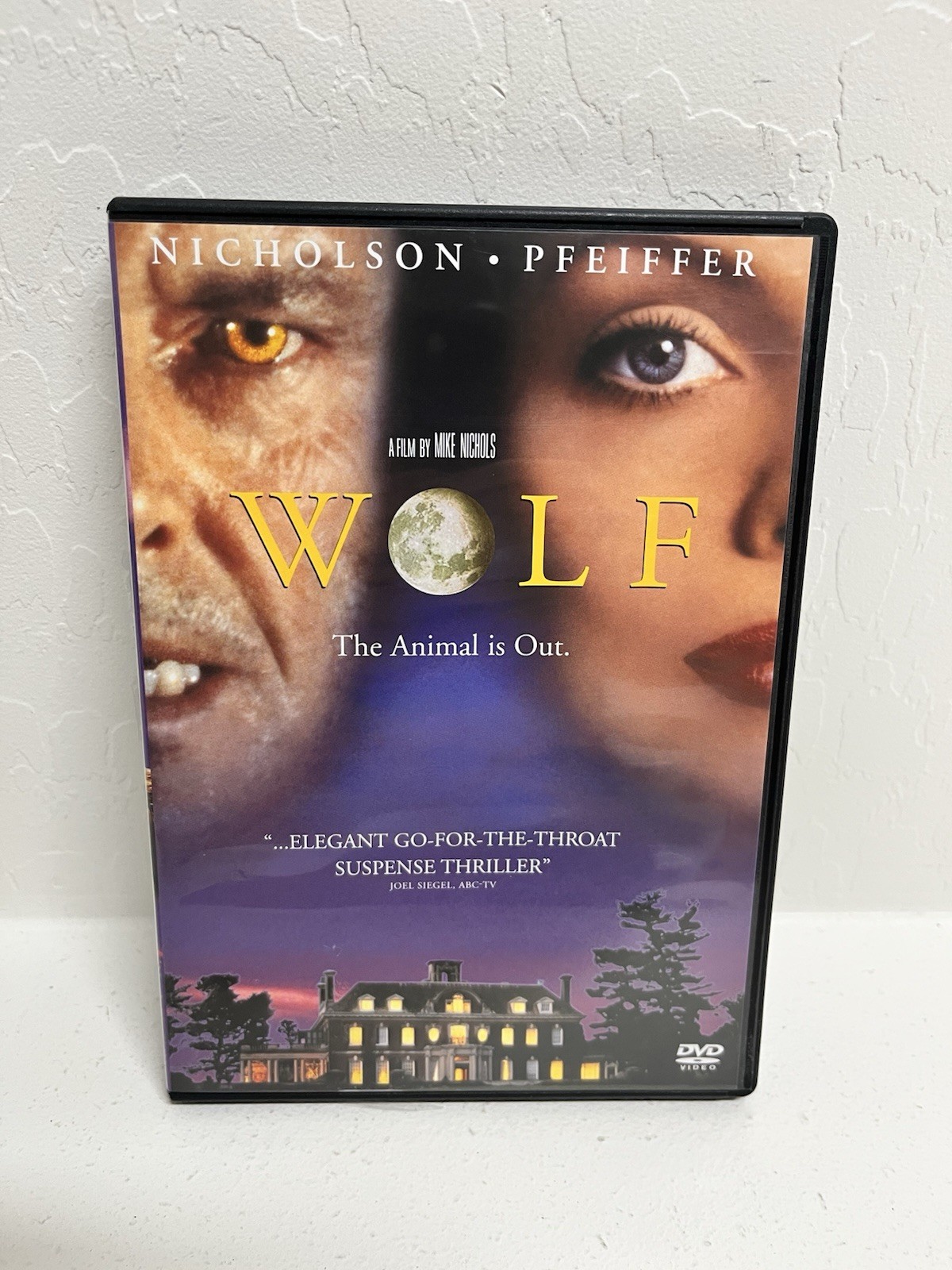 Wolf DVD 1994 Jack Nicholson Michelle Pfeiffer James Spader Widescreen Mint Disc Wolf DVD 1994 Jack Nicholson Michelle Pfeiffer James Spader Widescreen Mint Disc