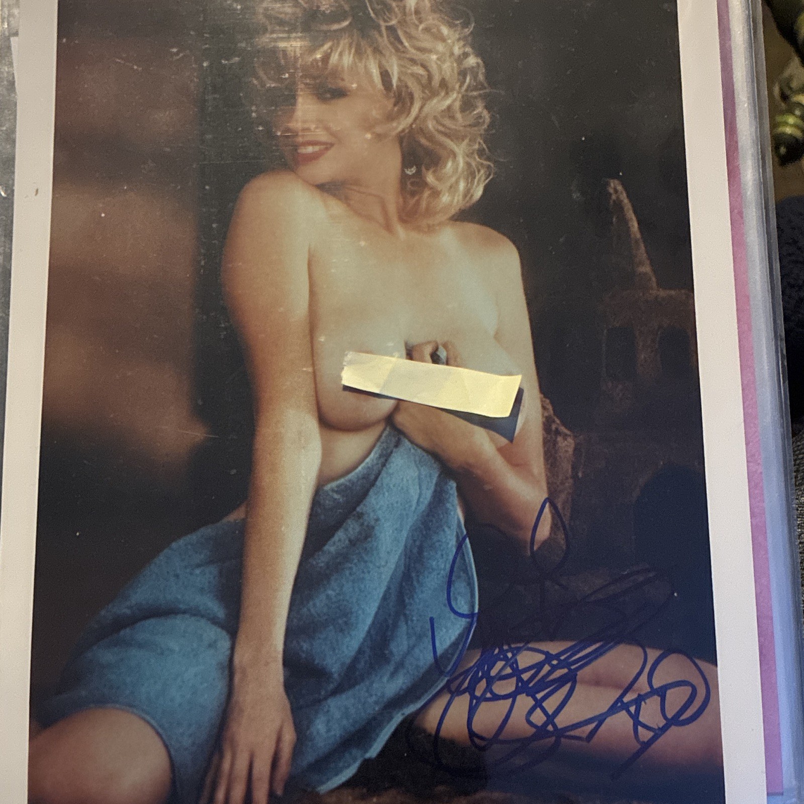 Teri Copley Handwritten Signed Autograph 8x10 Photo Vintage Original Teri Copley Handwritten Signed Autograph 8x10 Photo Vintage Original