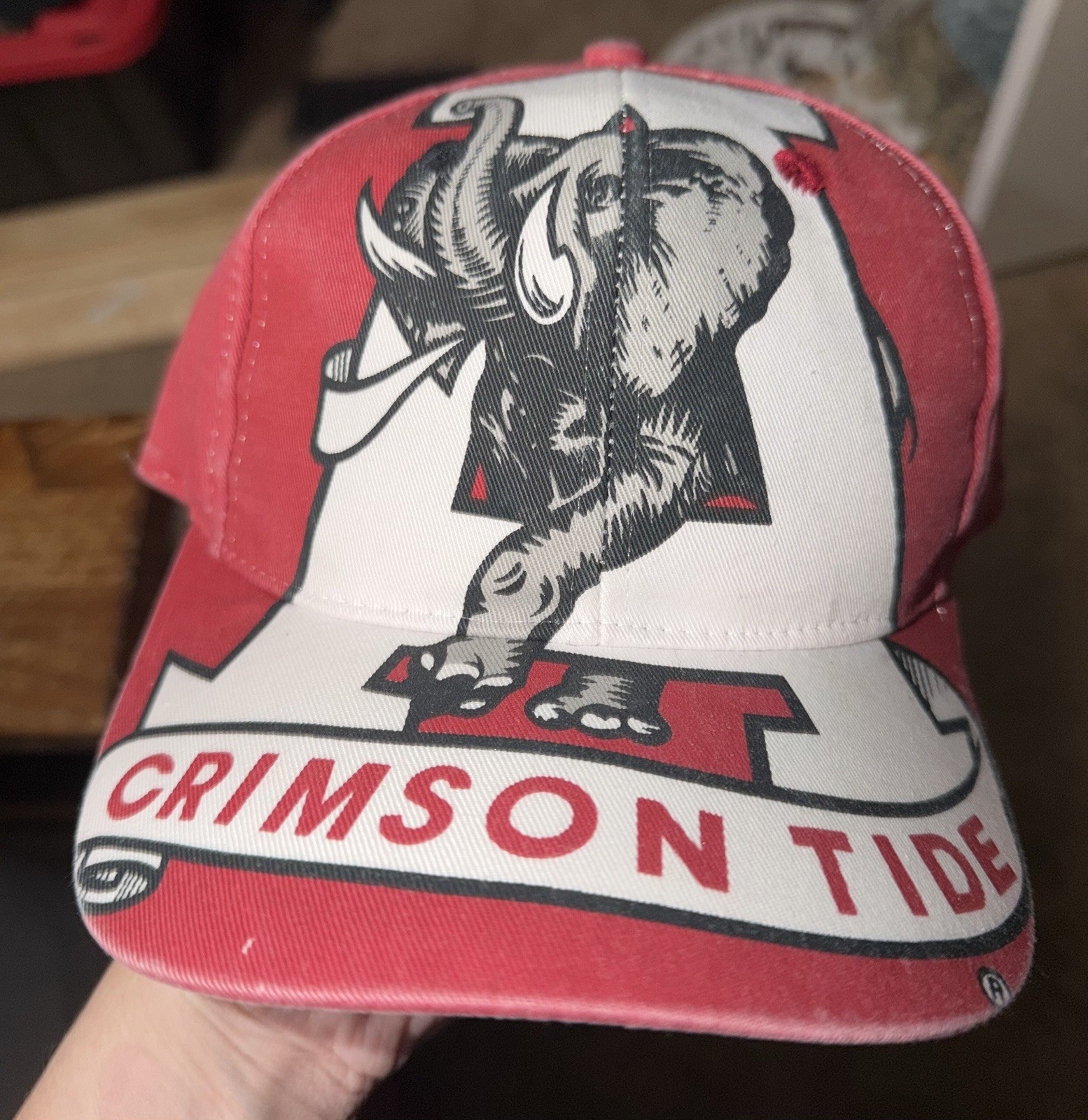 RARE Vintage University of Alabama Crimson Tide SnapBack Global Caps Roll Tide