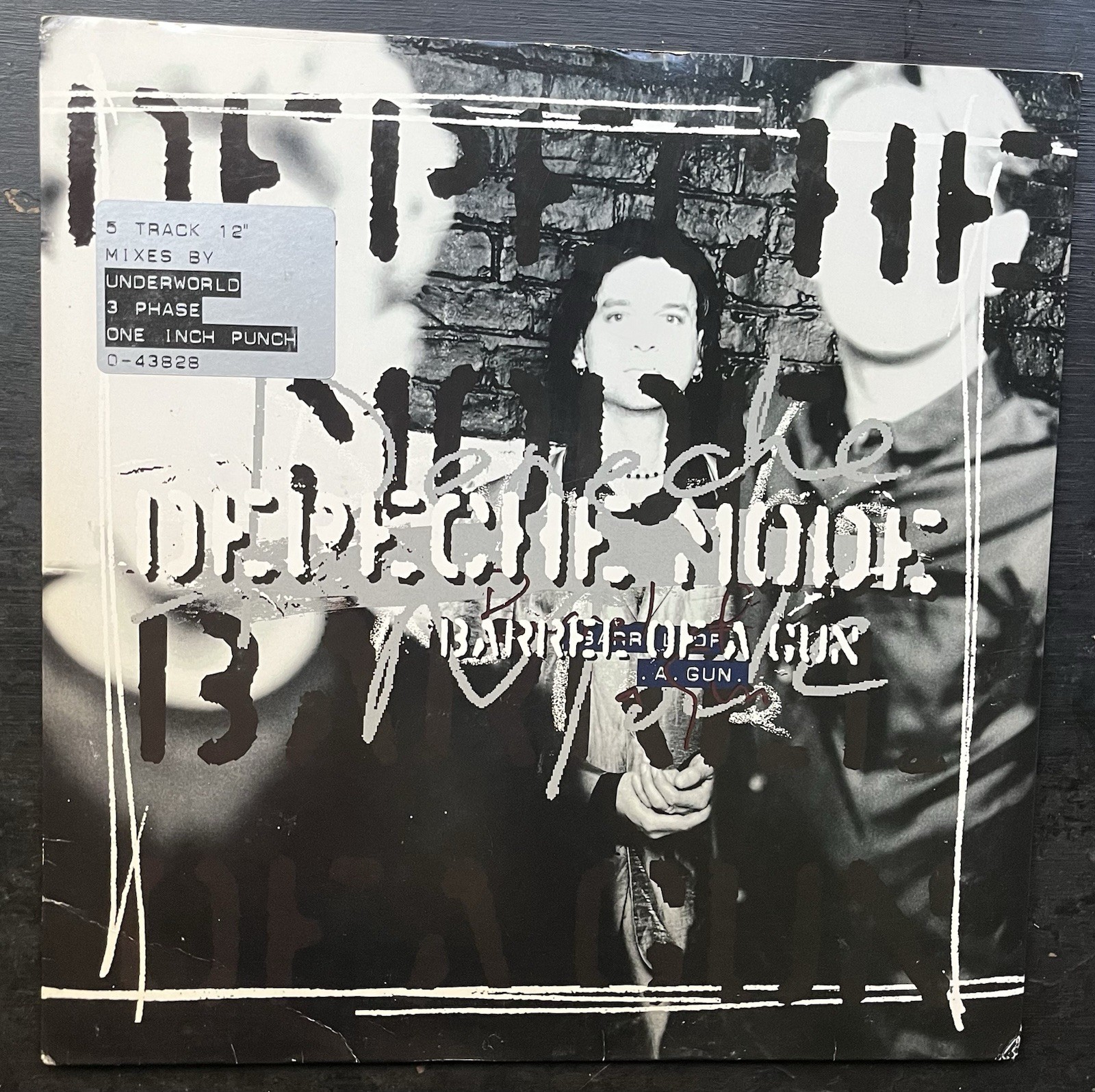 Depeche Mode BARREL OF A GUN Vinyl Record, USA Promo, 12\