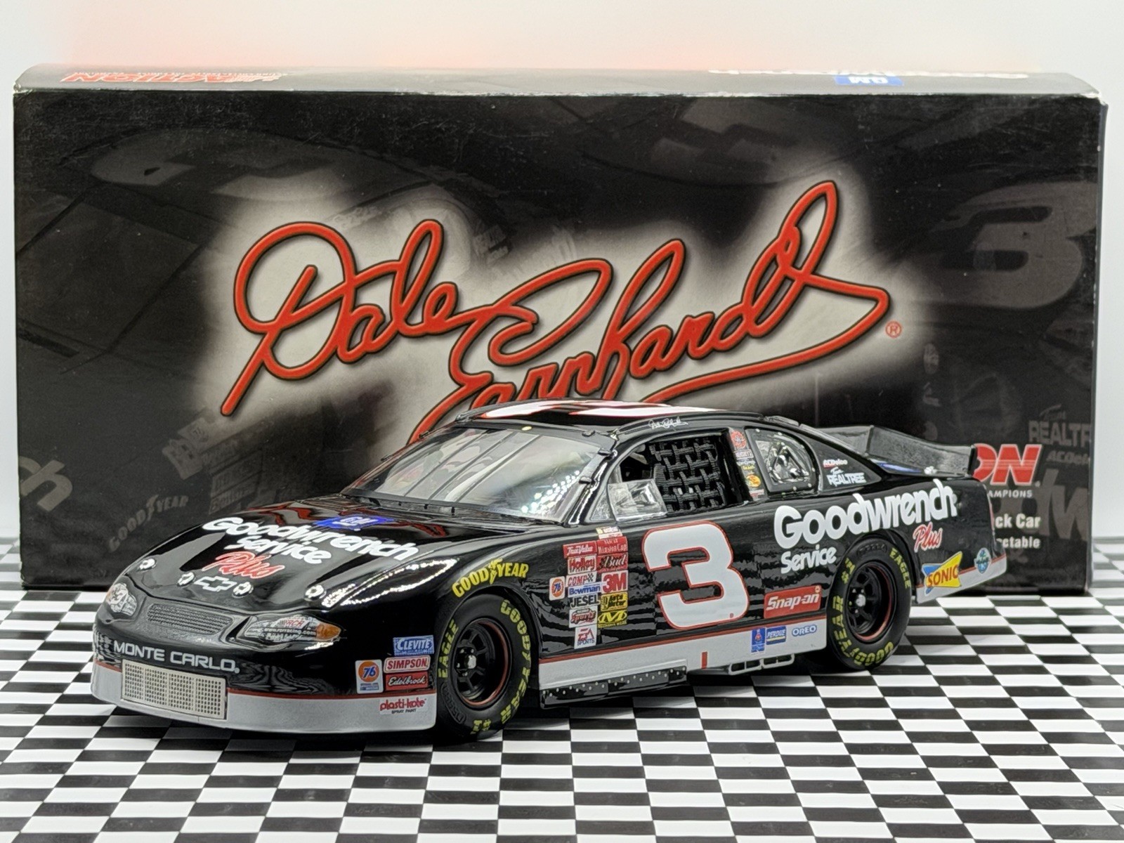 2001 Dale Earnhardt Goodwrench W/ Sonic Daytona 500 Last Ride NASCAR Action 1/24