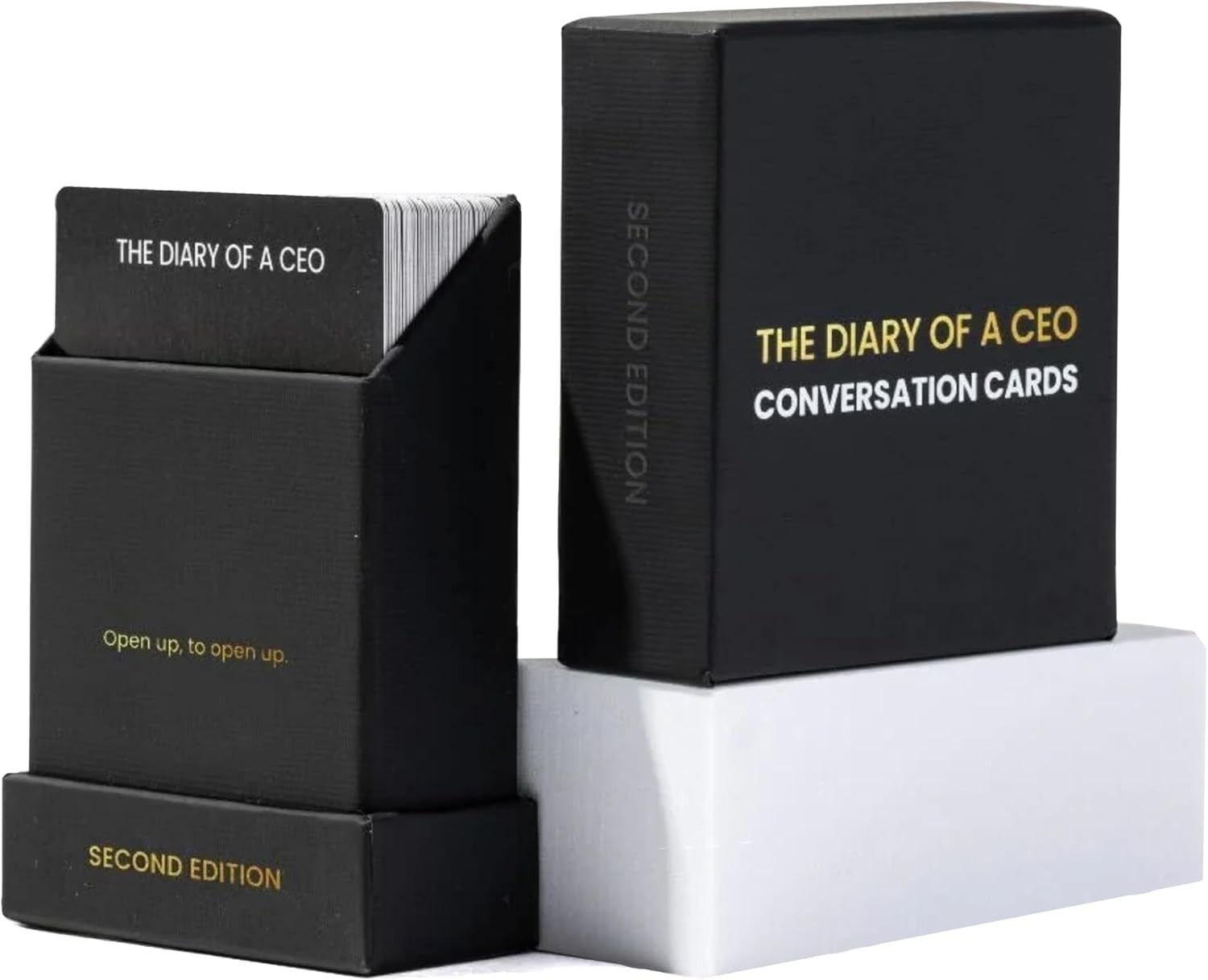 The Diary Of A CEO Conversation Cards by Steven Bartlett - 2nd Edition - Coup...