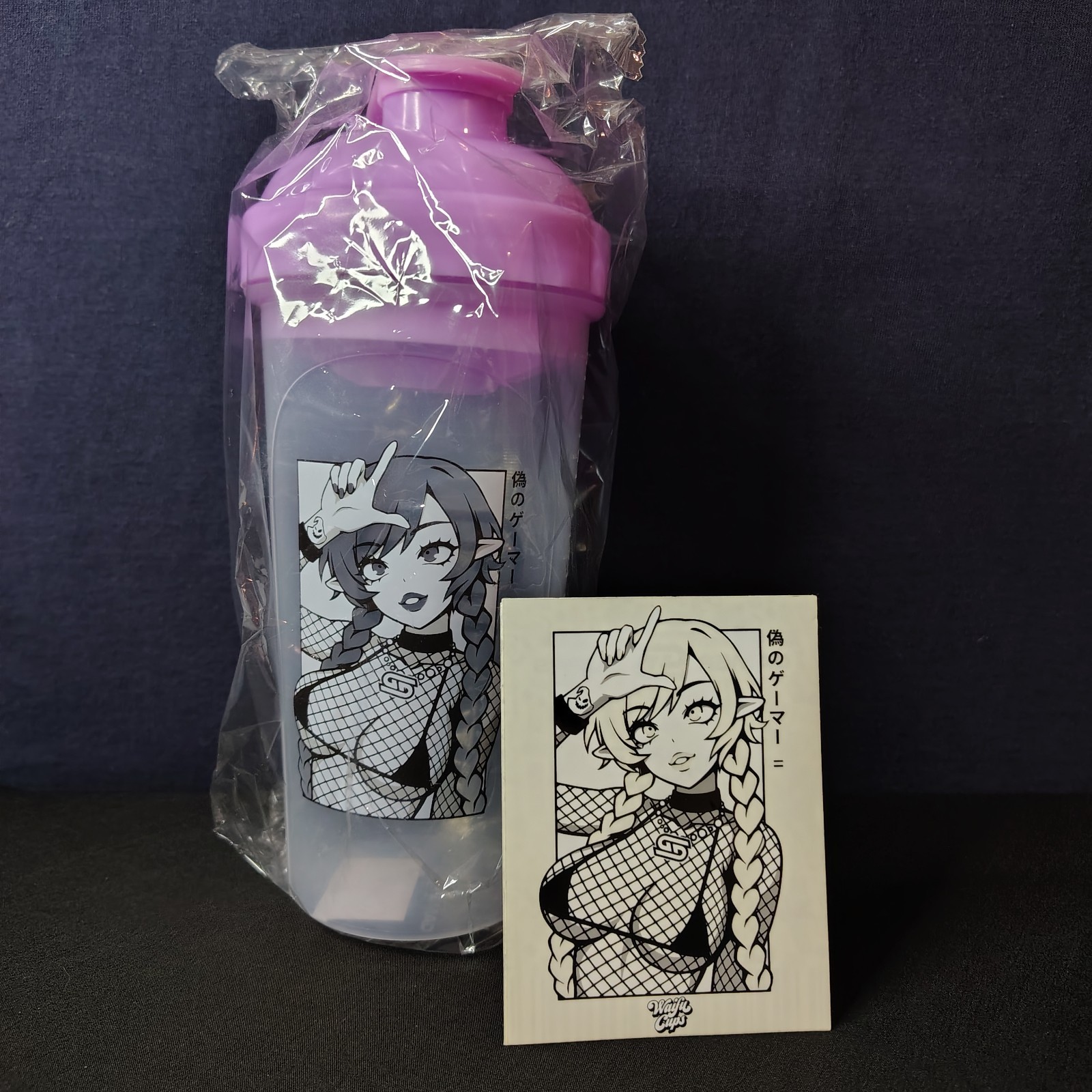 GamerSupps GG Waifu Creator Cup: Rusty Fawkes w/ Sticker (UNOPENED)