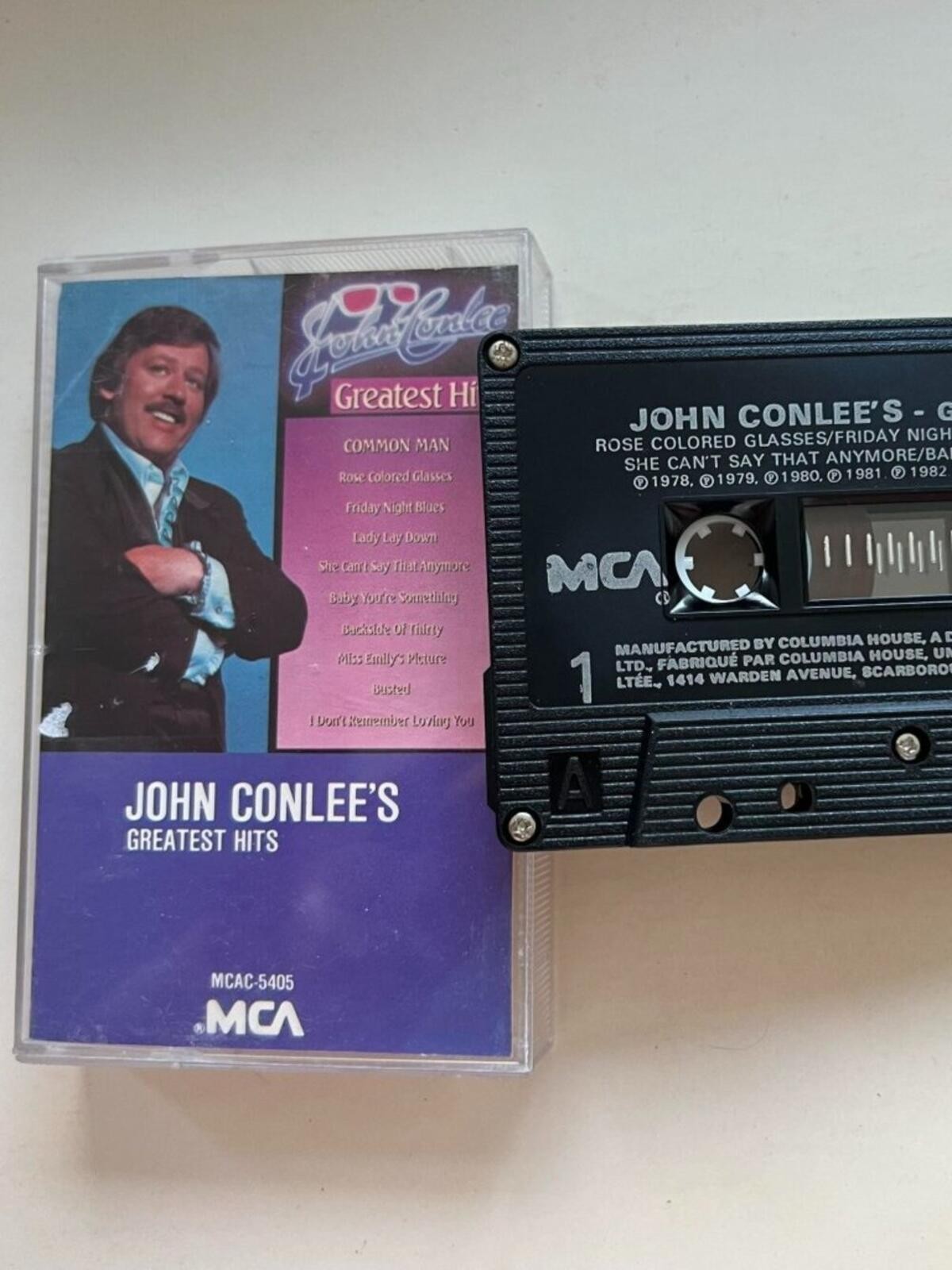 John Conlee\'s - Greatest Hits Vintage Cassette Tape C67