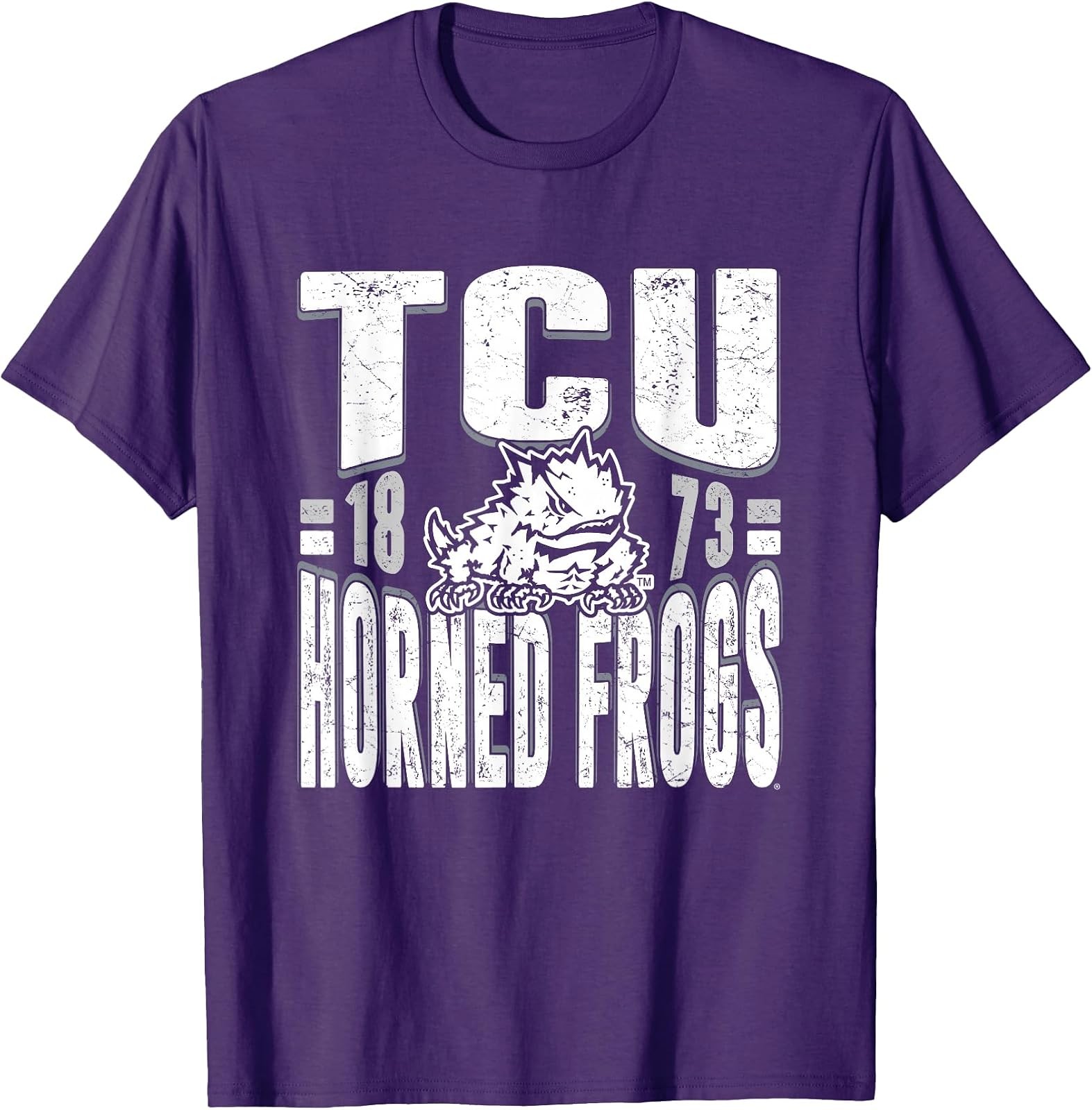 Vintage 90's TCU Horned Frogs Officially Licensed Retro T-Shirt, Small Vintage 90's TCU Horned Frogs Officially Licensed Retro T-Shirt, Small