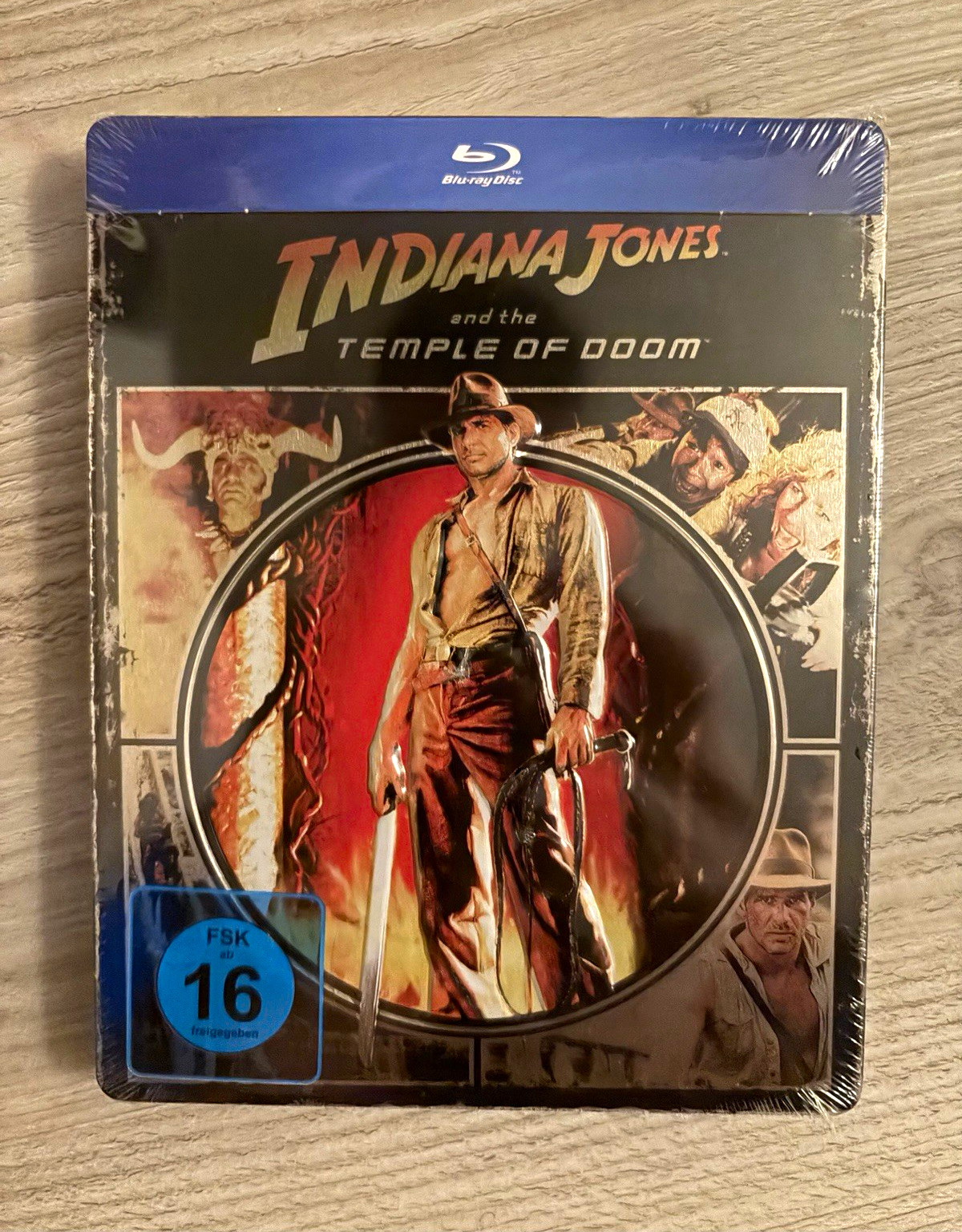 Indiana Jones and the Temple of Doom Blu-ray Steelbook Eng/Ger