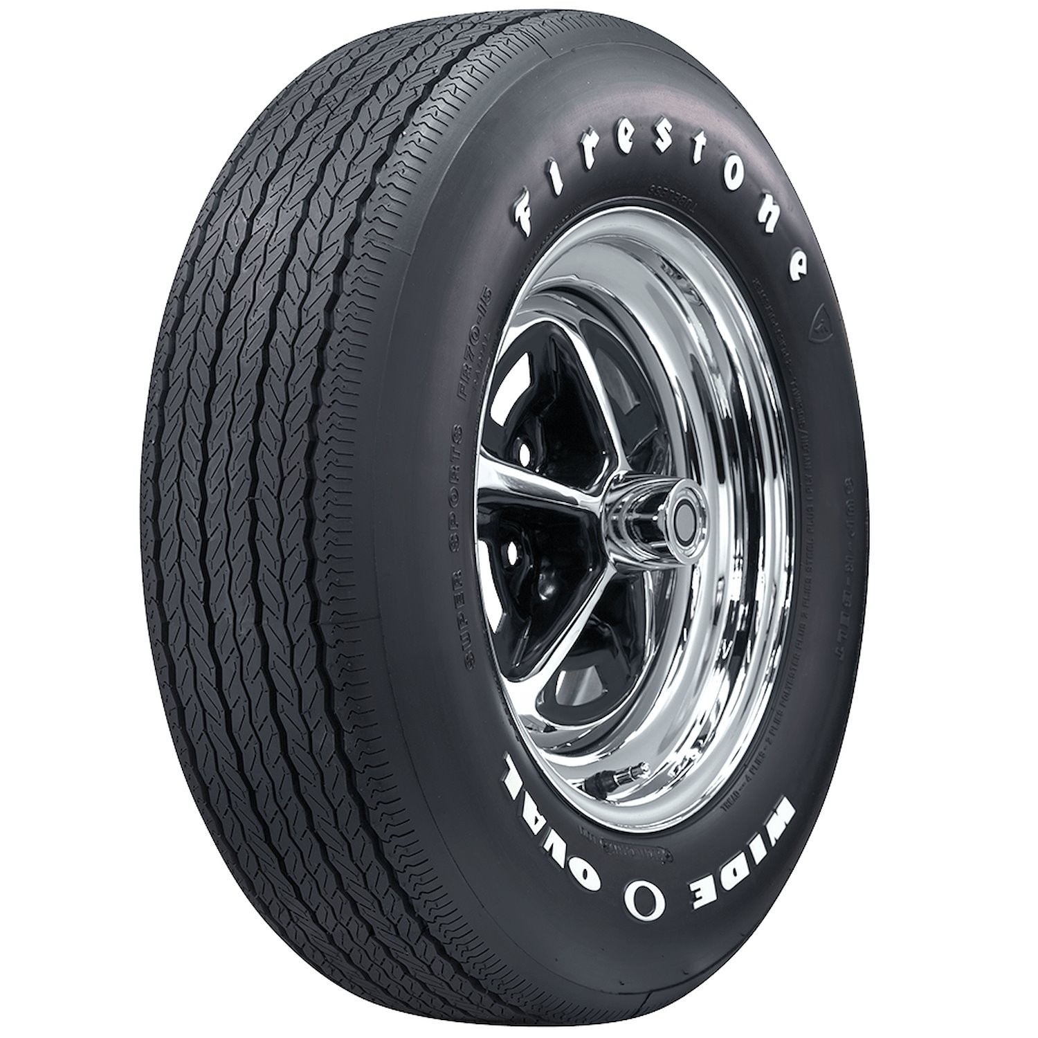 Coker Tire Firestone Wide Oval Radial Tire FR70-14