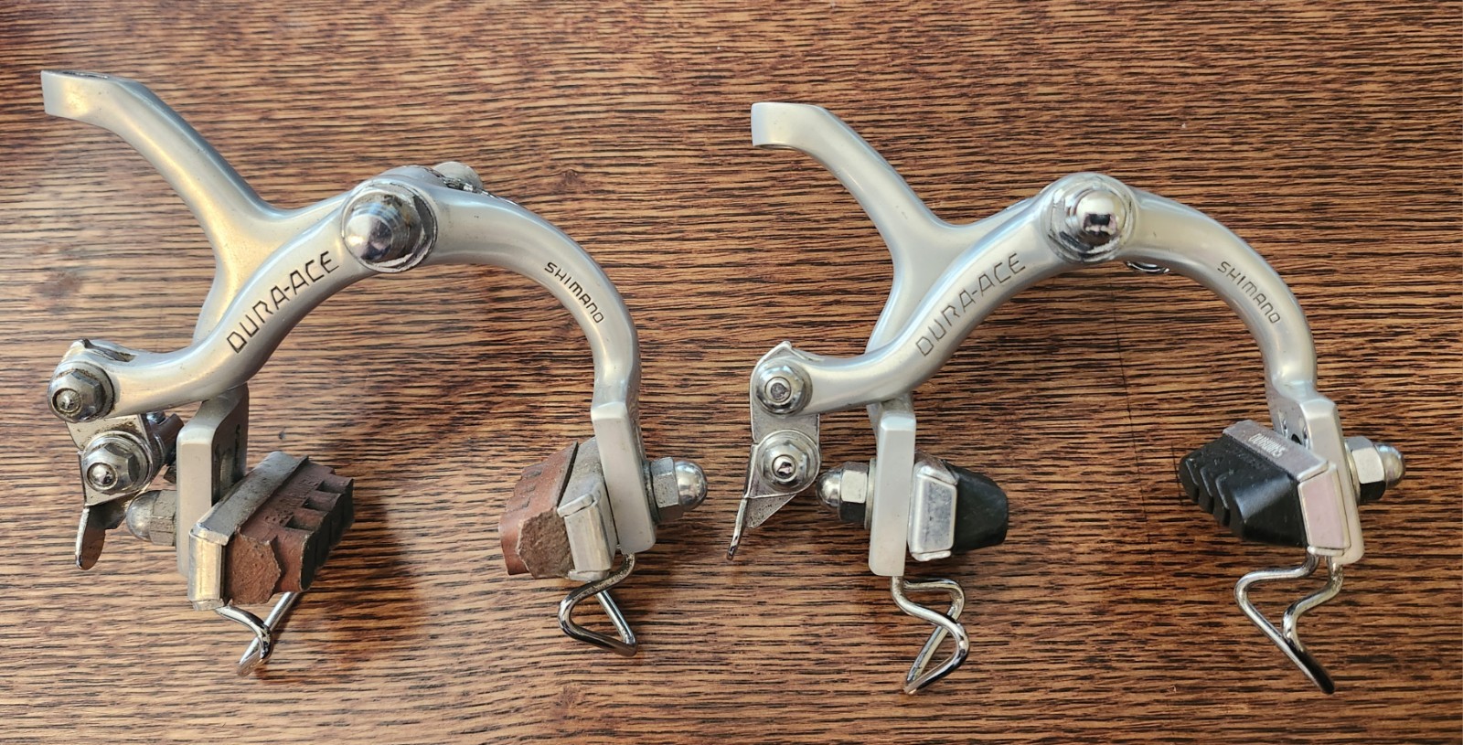 1970s Vintage Shimano Dura Ace Sidepull Brake Caliper Set