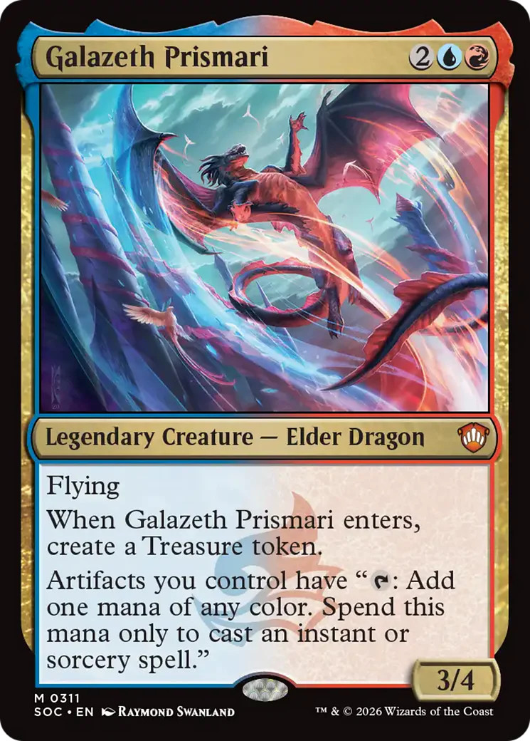 MTG Galazeth Prismari [Secrets of Strixhaven Commander] Near Mint Magic