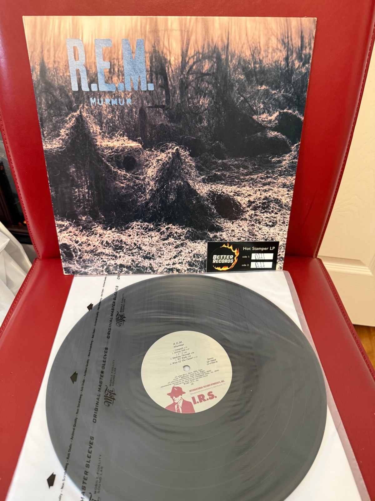 R.E.M. Murmur LP 1983 US Pressing, I.R.S. Records, SP-70604 HOT STAMPER A+++